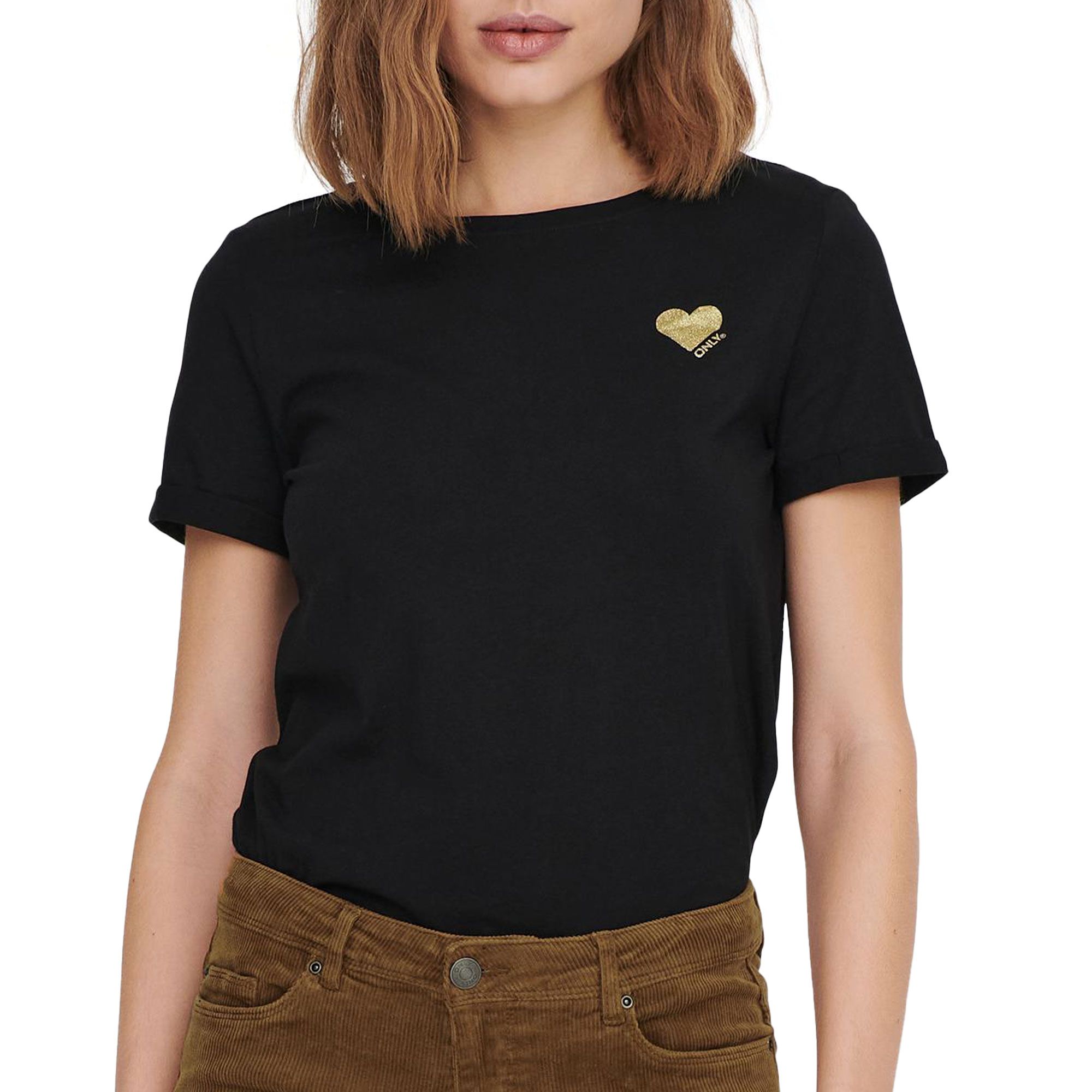 Only Kita Logo Shirt Dames