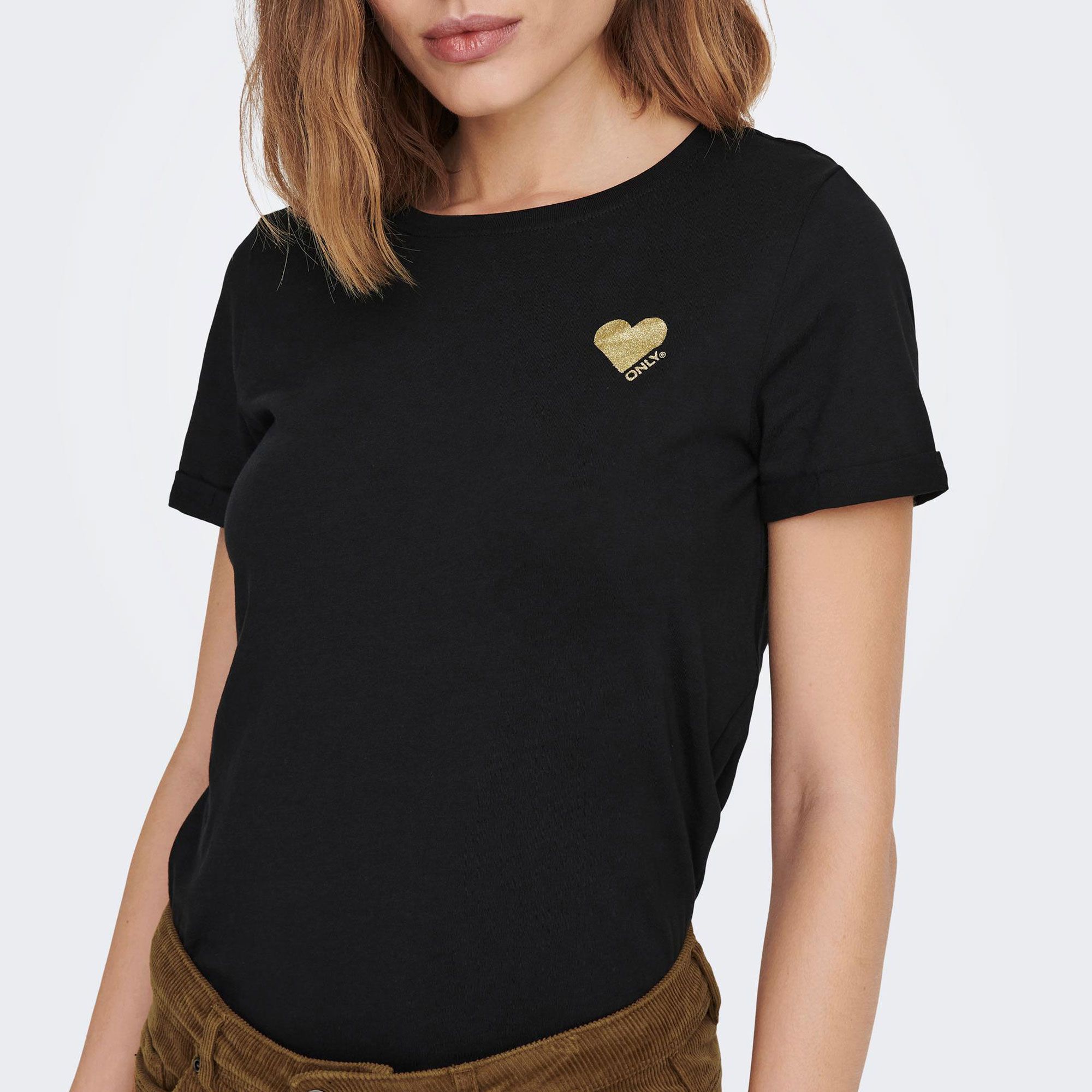 Only Kita Logo Shirt Dames