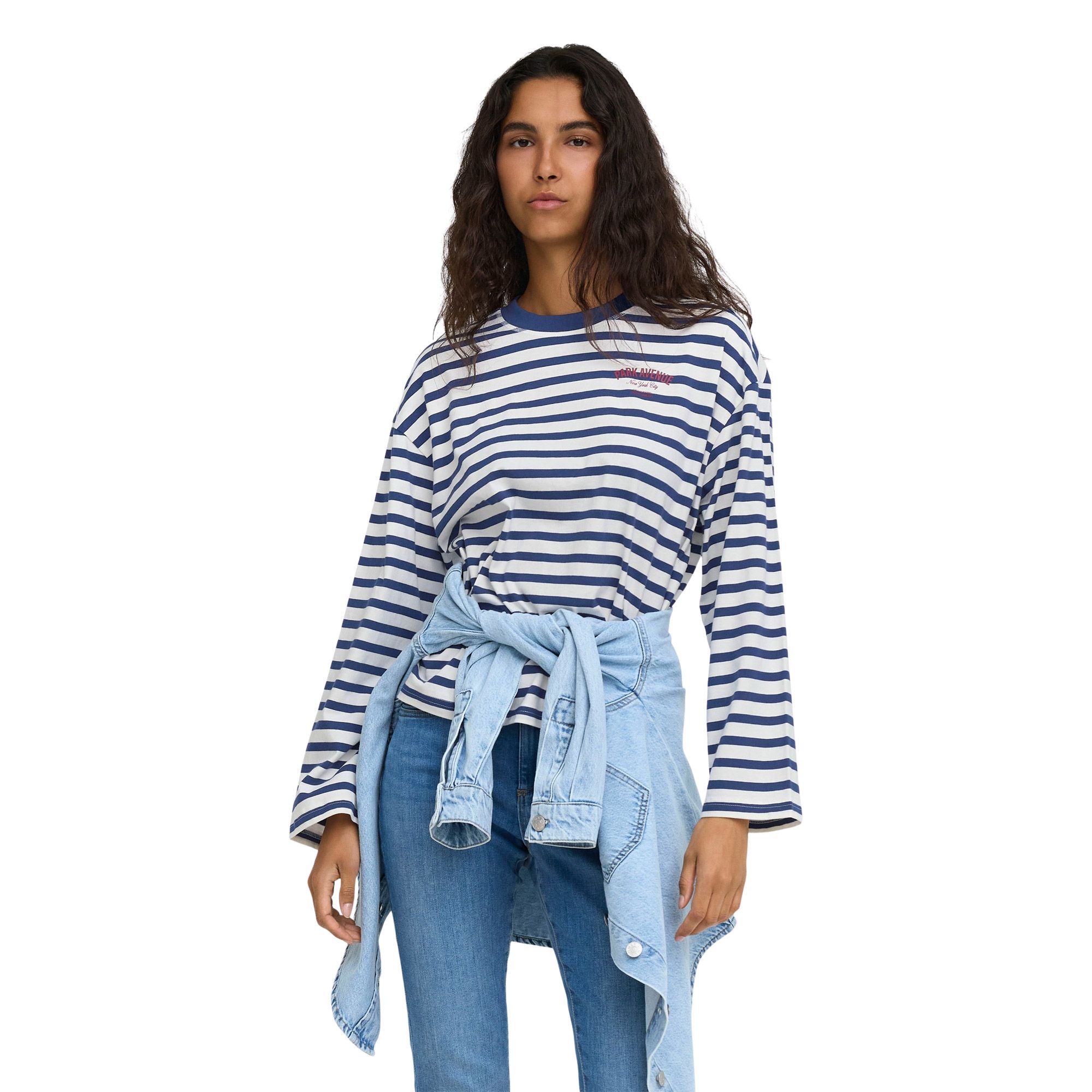 Only Freja LS Stripe Shirt Dames
