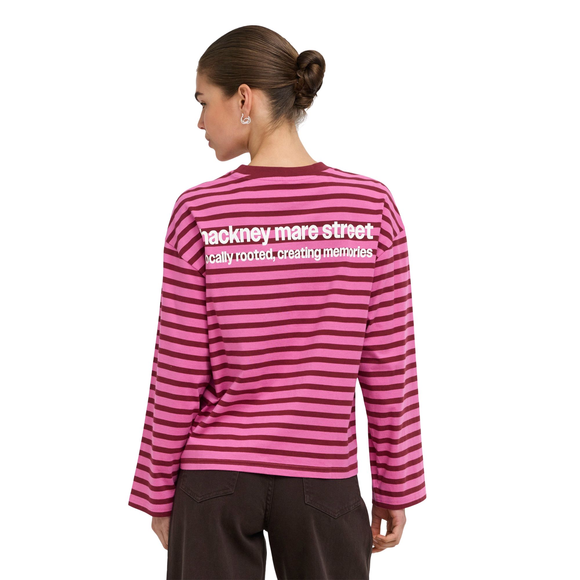 Only Freja LS Stripe Shirt Dames