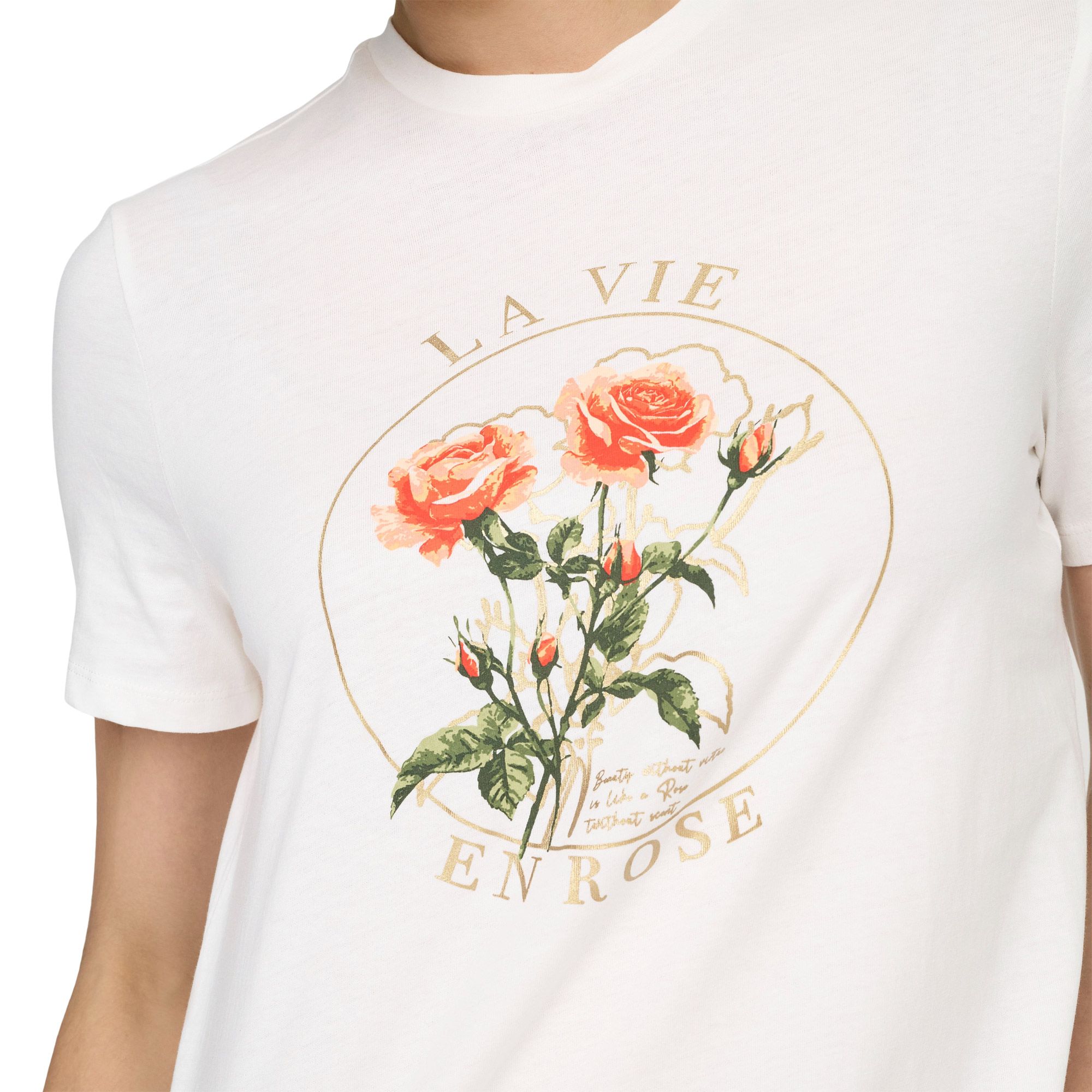 Only Amberdine Print T-shirt Dames