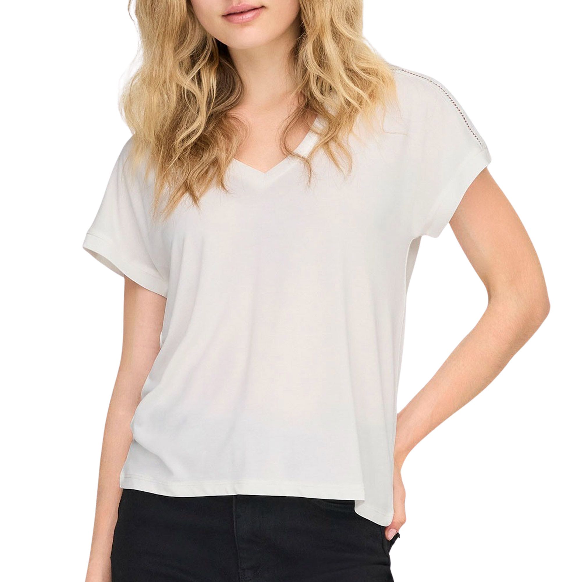 Only Free Life V-neck Shirt Dames