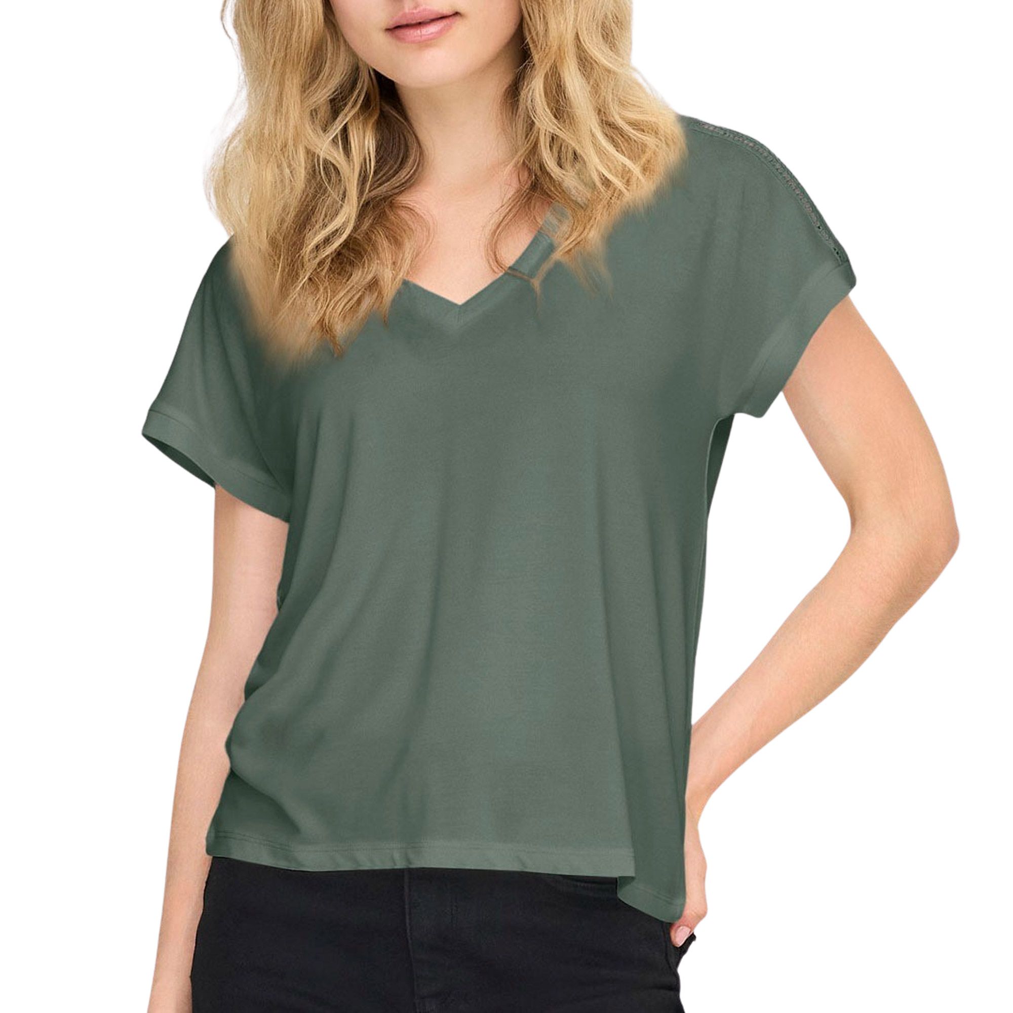 Only Free Life V-neck Shirt Dames