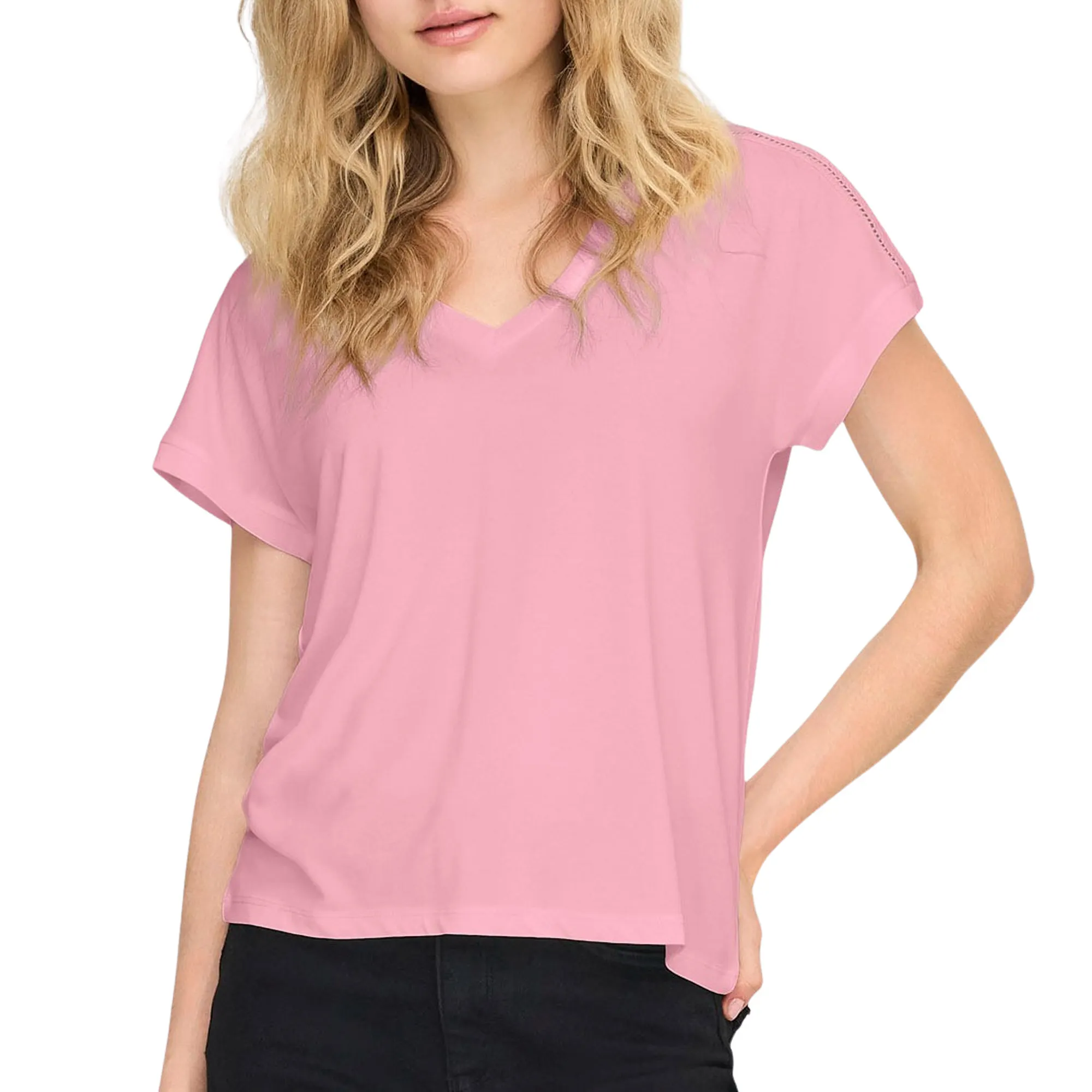 Only Free Life V-neck Shirt Dames