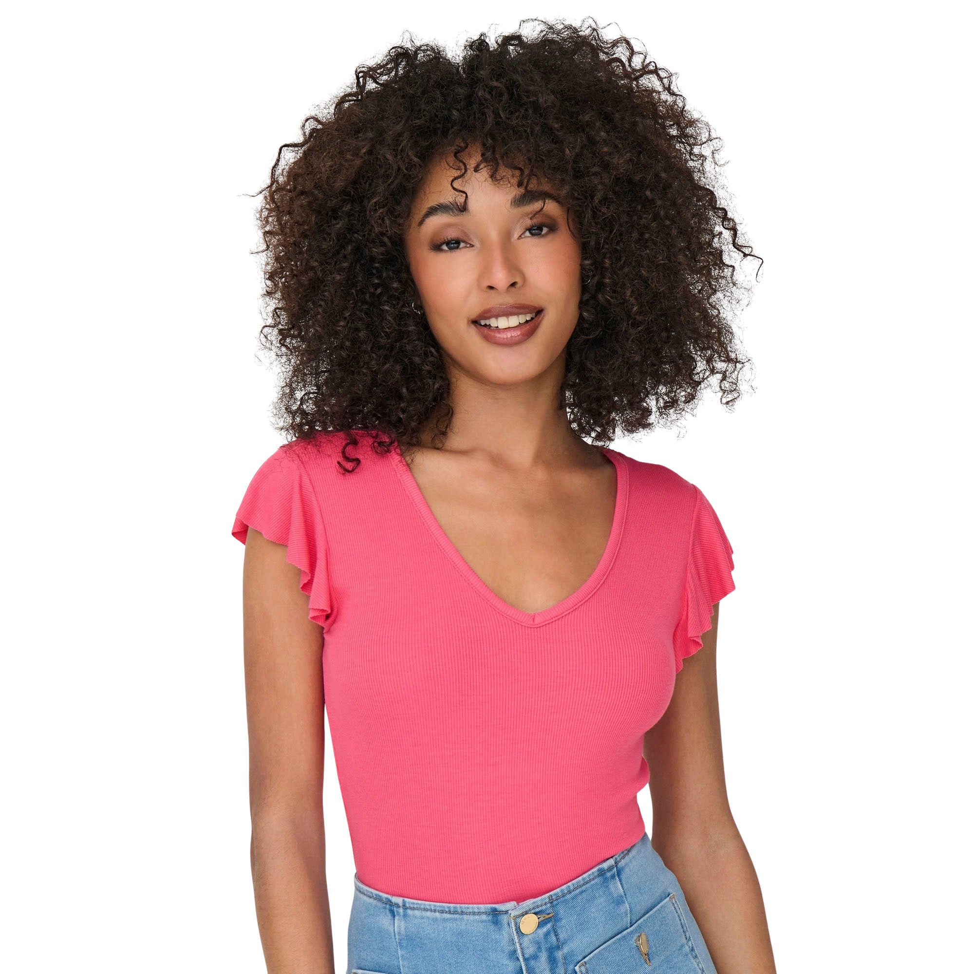 Only Belia Cap Sleeve Top Dames