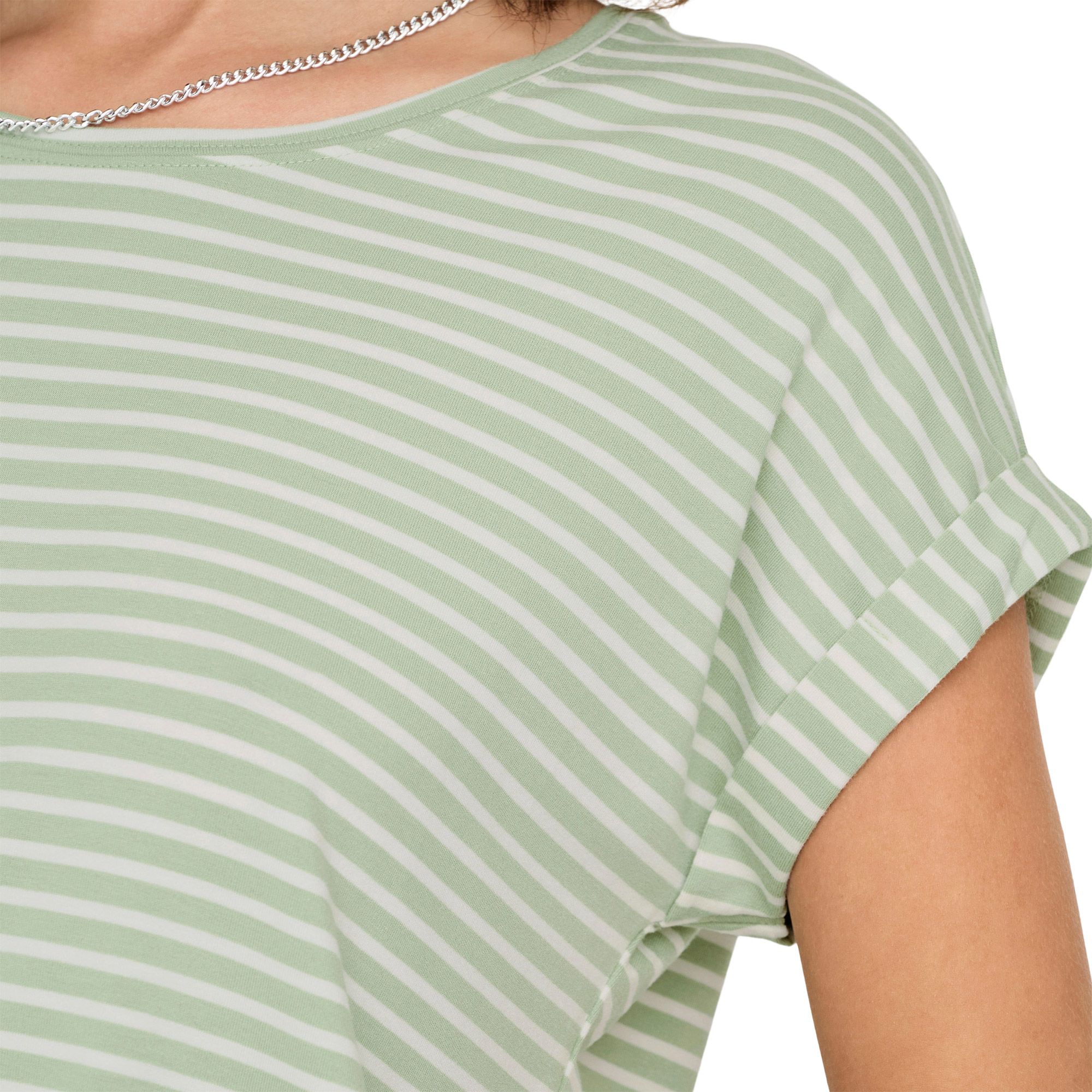 Only Moster Stripe S/S Shirt Dames