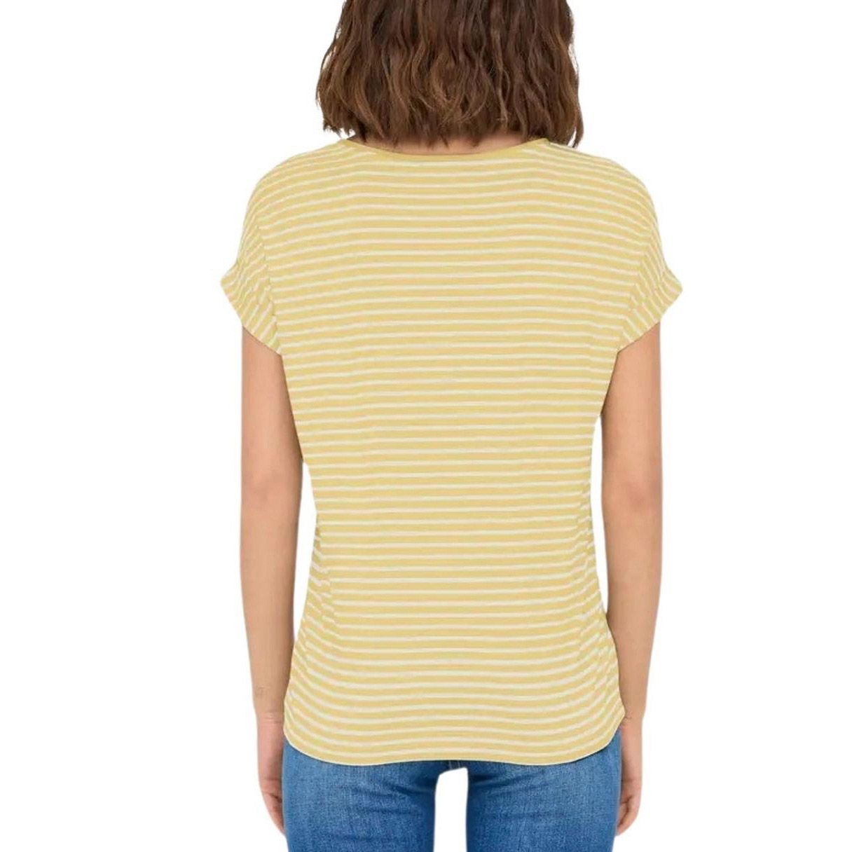 Only Moster Stripe S/S Shirt Dames