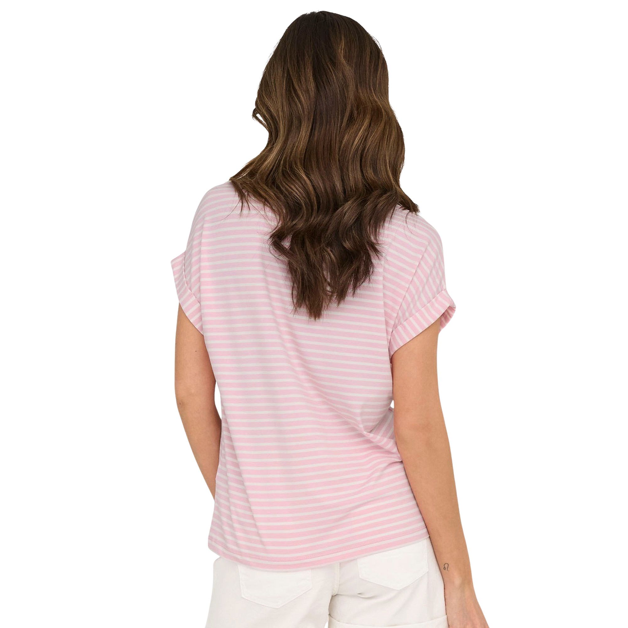 Only Moster Stripe S/S Shirt Dames