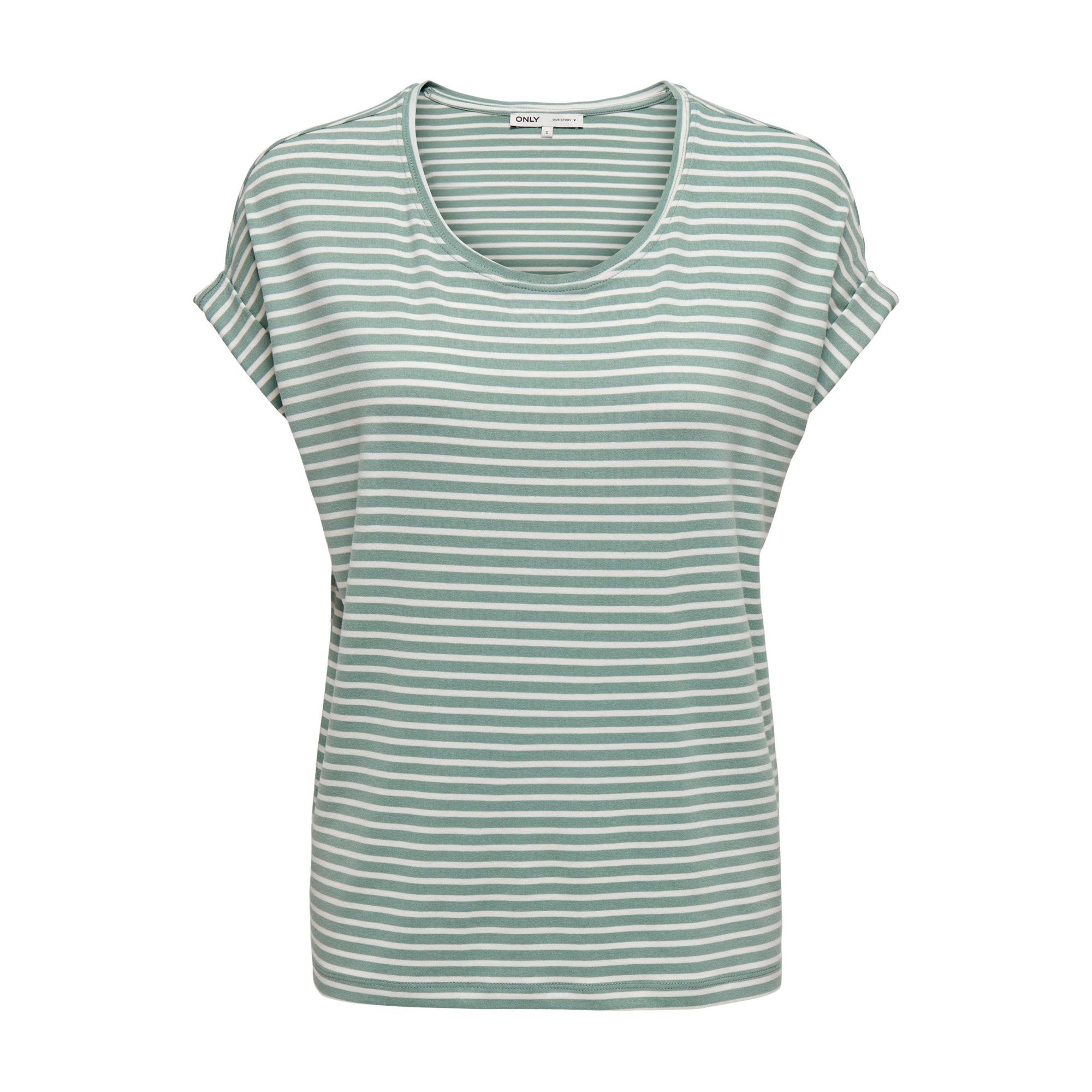 Only Moster Stripe S/S Shirt Dames