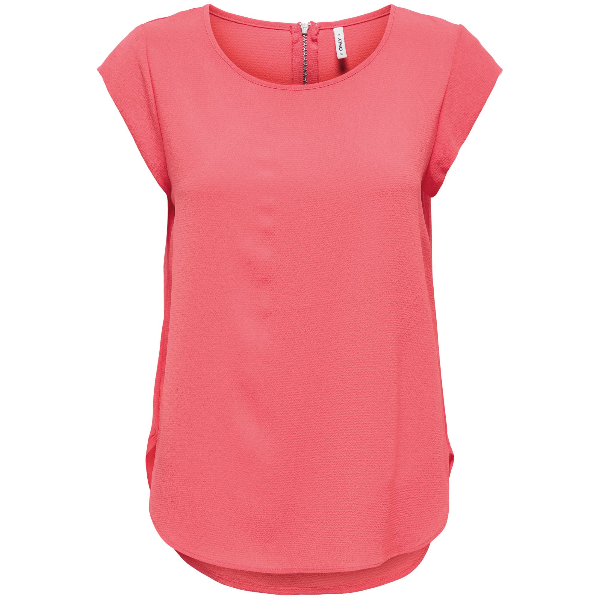 Only Vic S/S Solid Top Dames