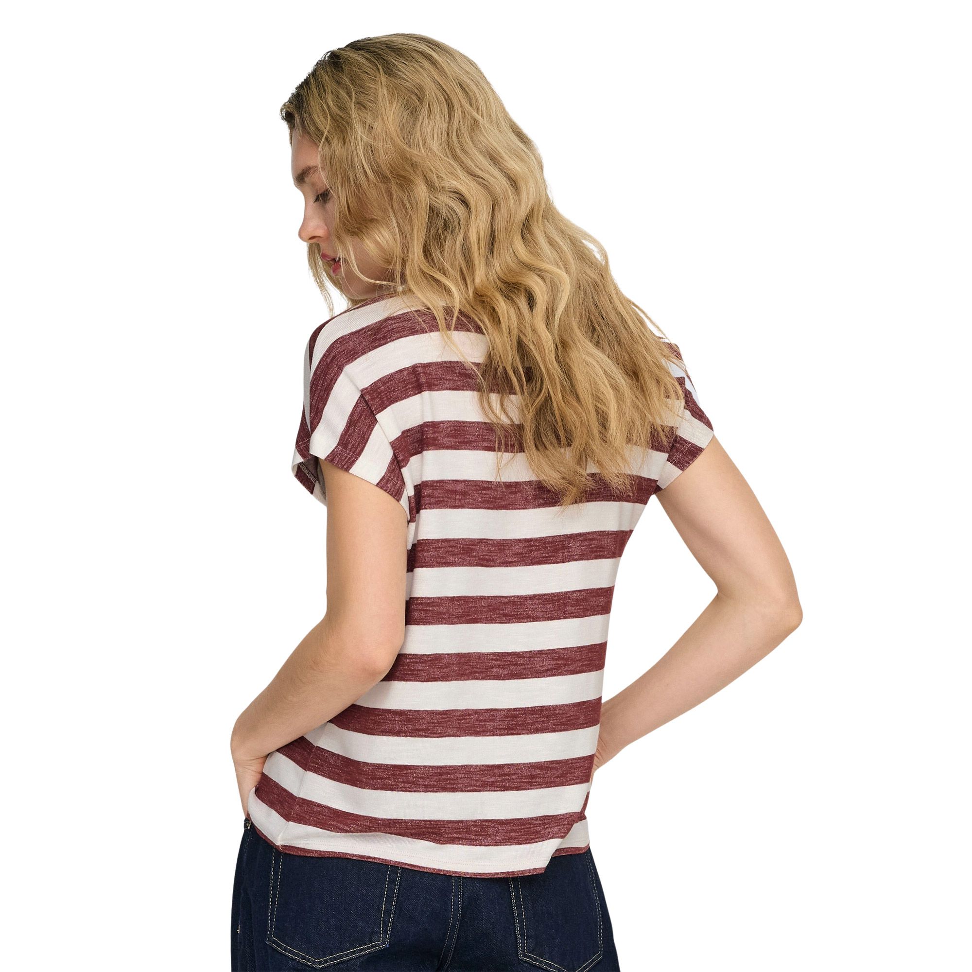 Only Lira Life V-Neck Shirt Dames