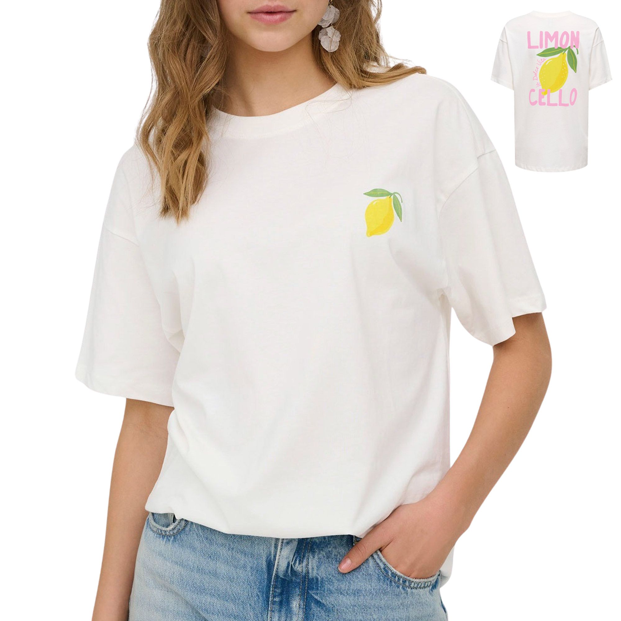 Only Elle Printed Shirt Dames