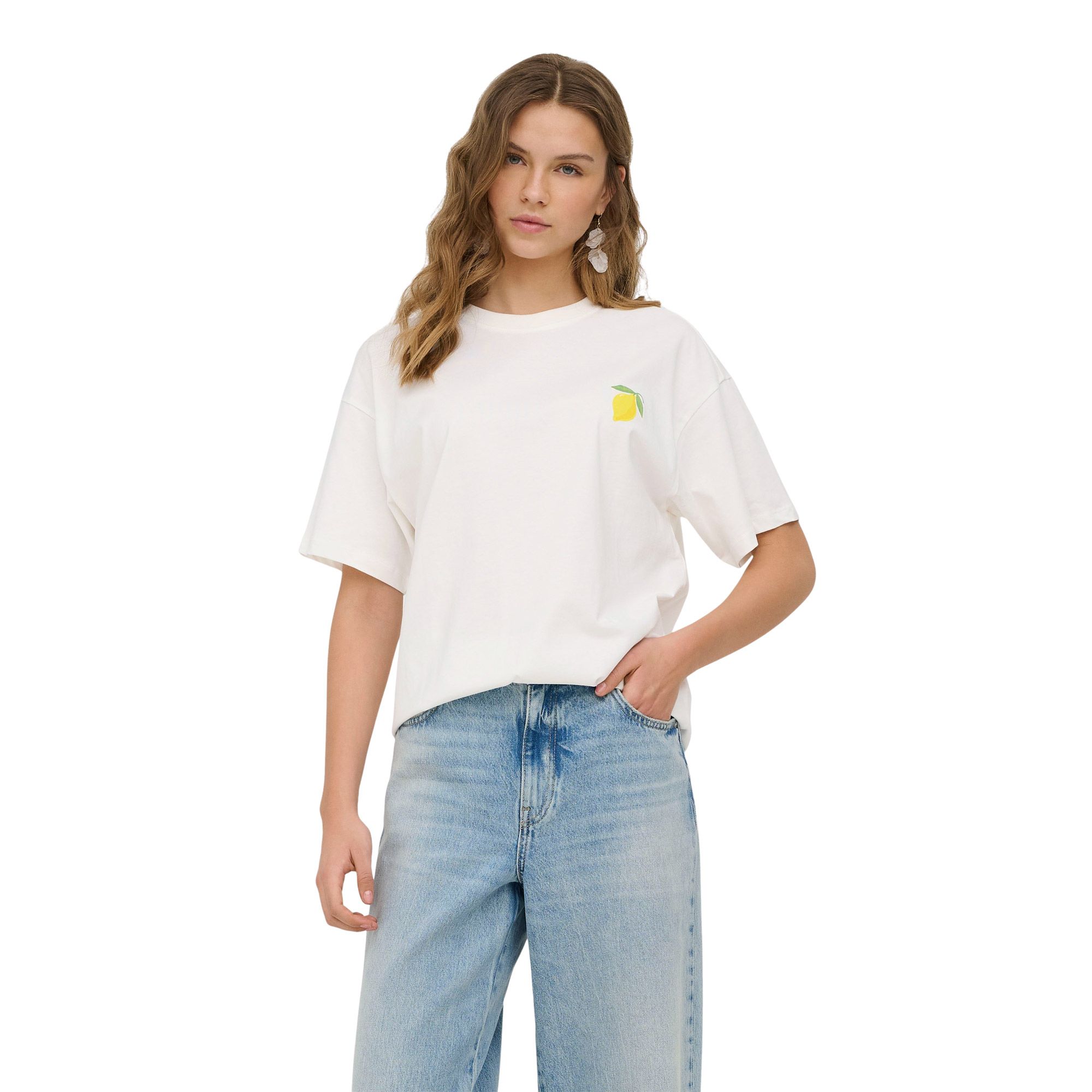 Only Elle Printed Shirt Dames