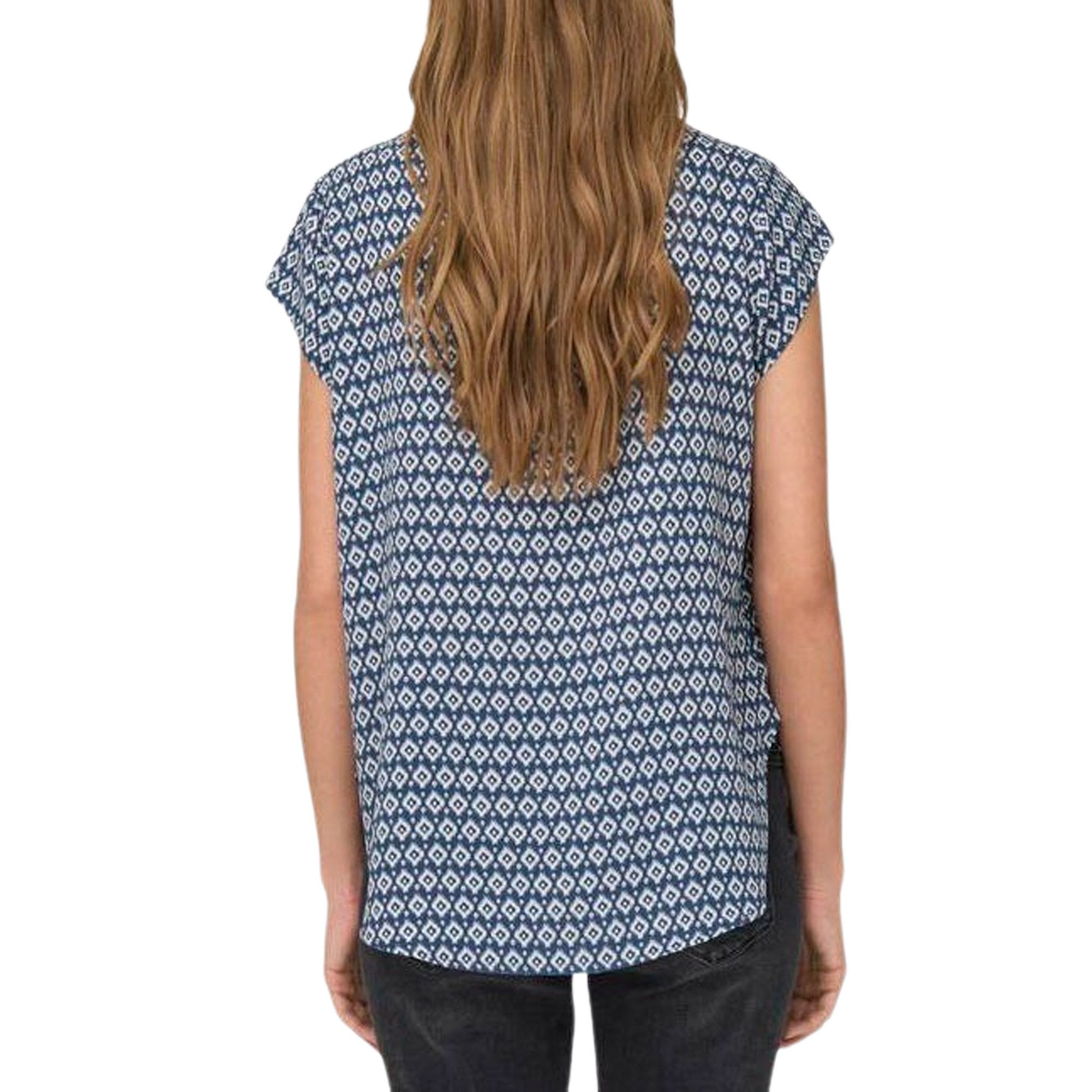 Only Vic S/S AOP Top Dames