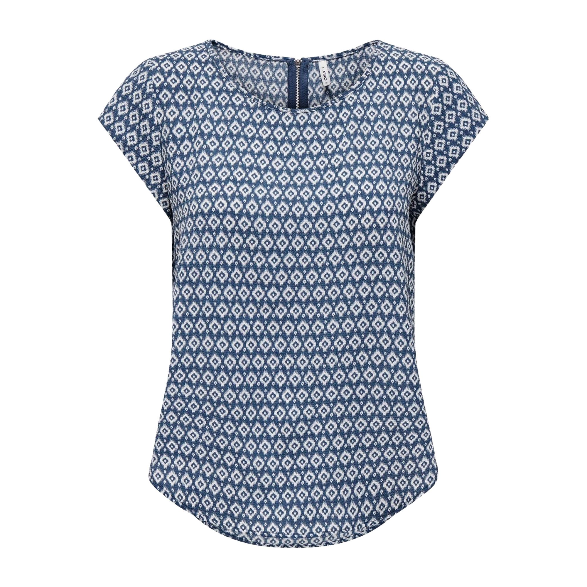Only Vic S/S AOP Top Dames
