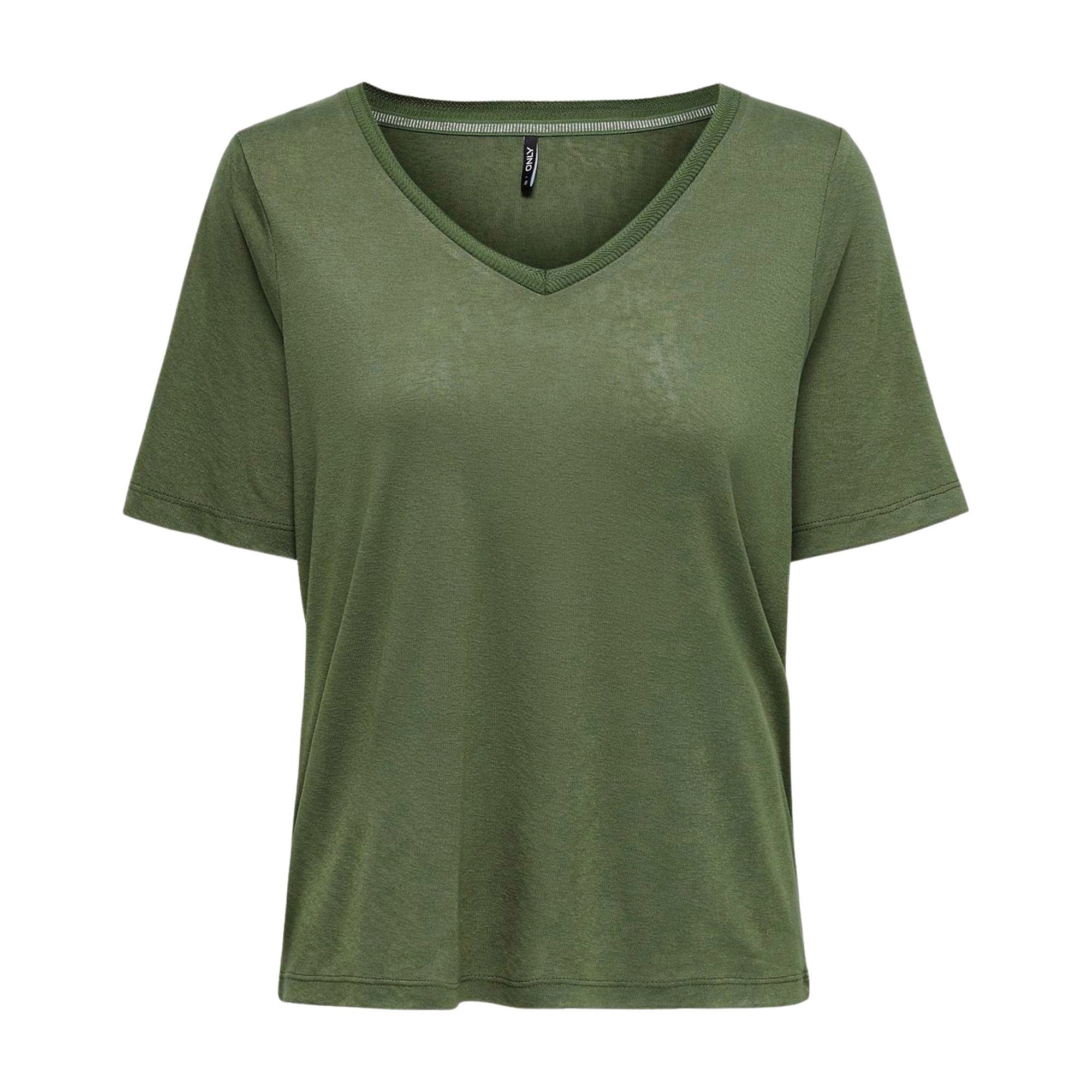 Only Elise V-Neck Shirt Dames