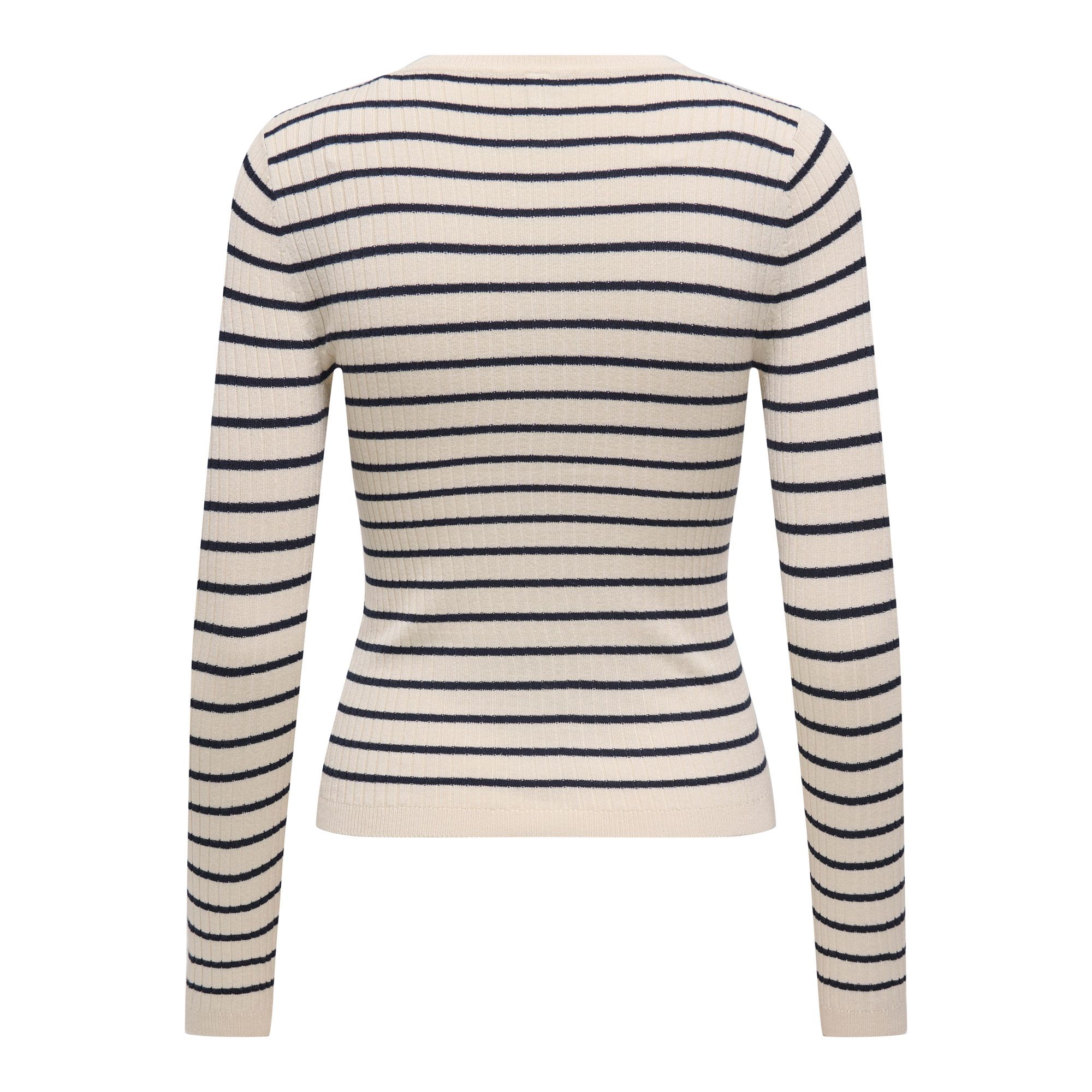 Only Mila Stripe Button Shirt Dames