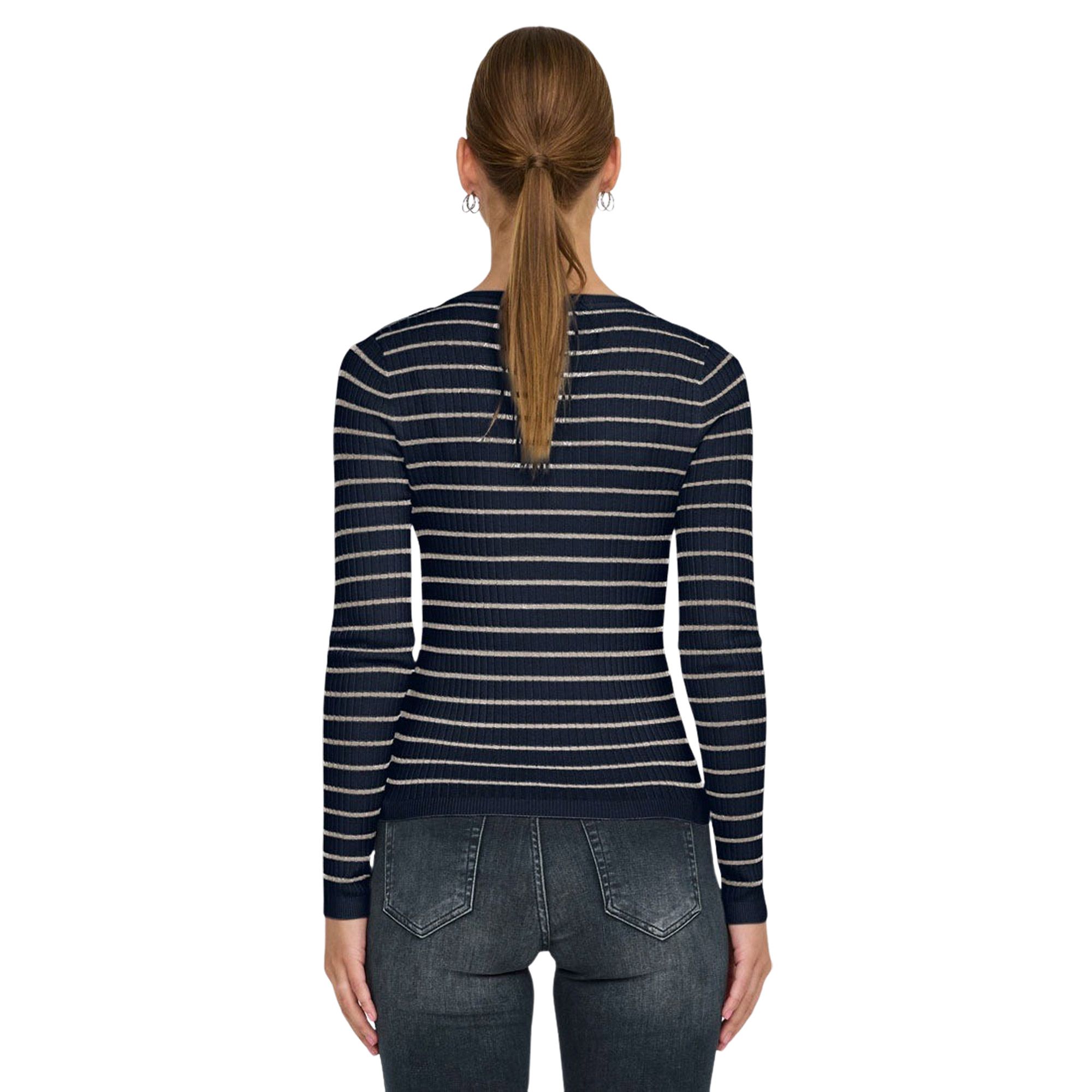 Only Mila Stripe Button Shirt Women