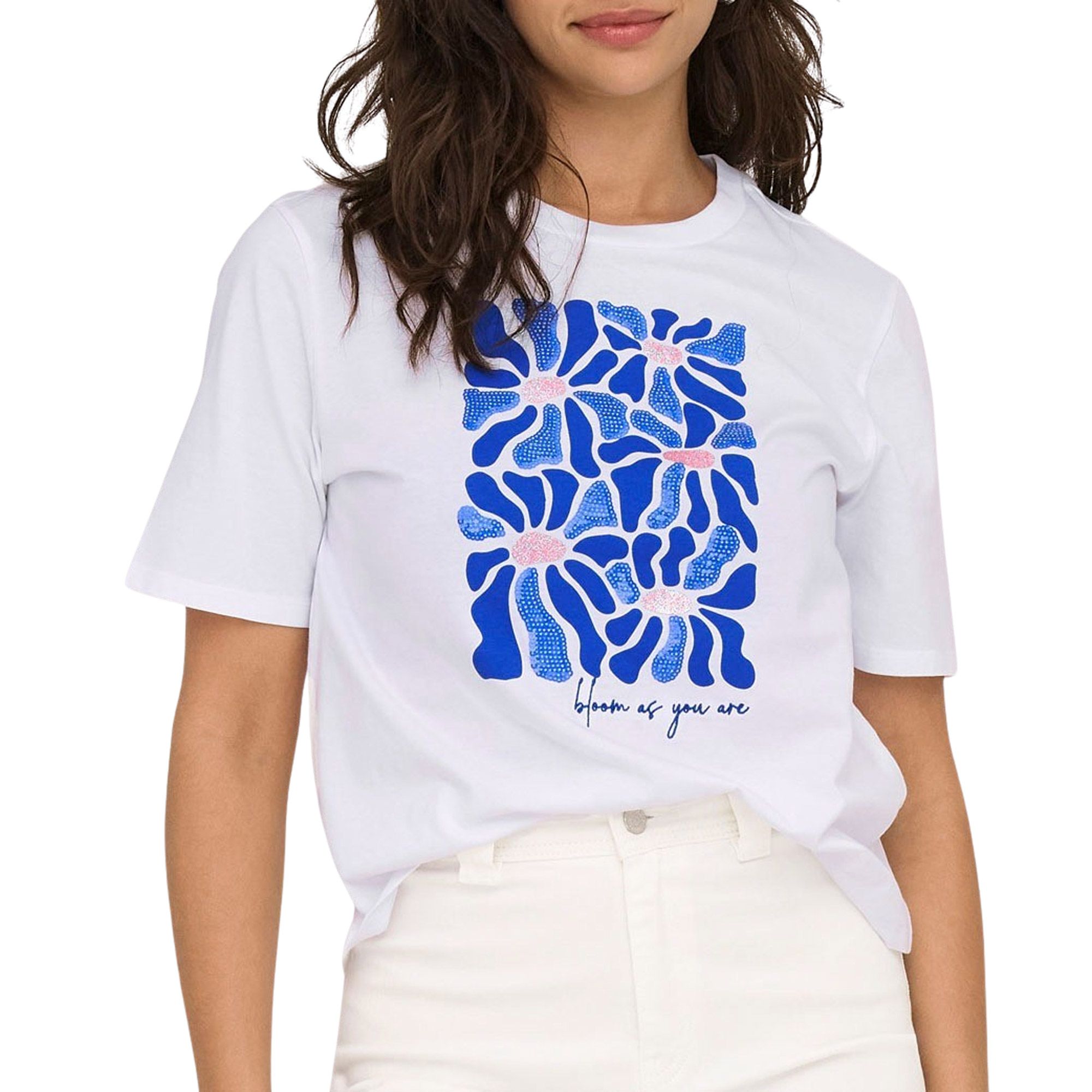 Only Rita Flower Top Shirt Dames