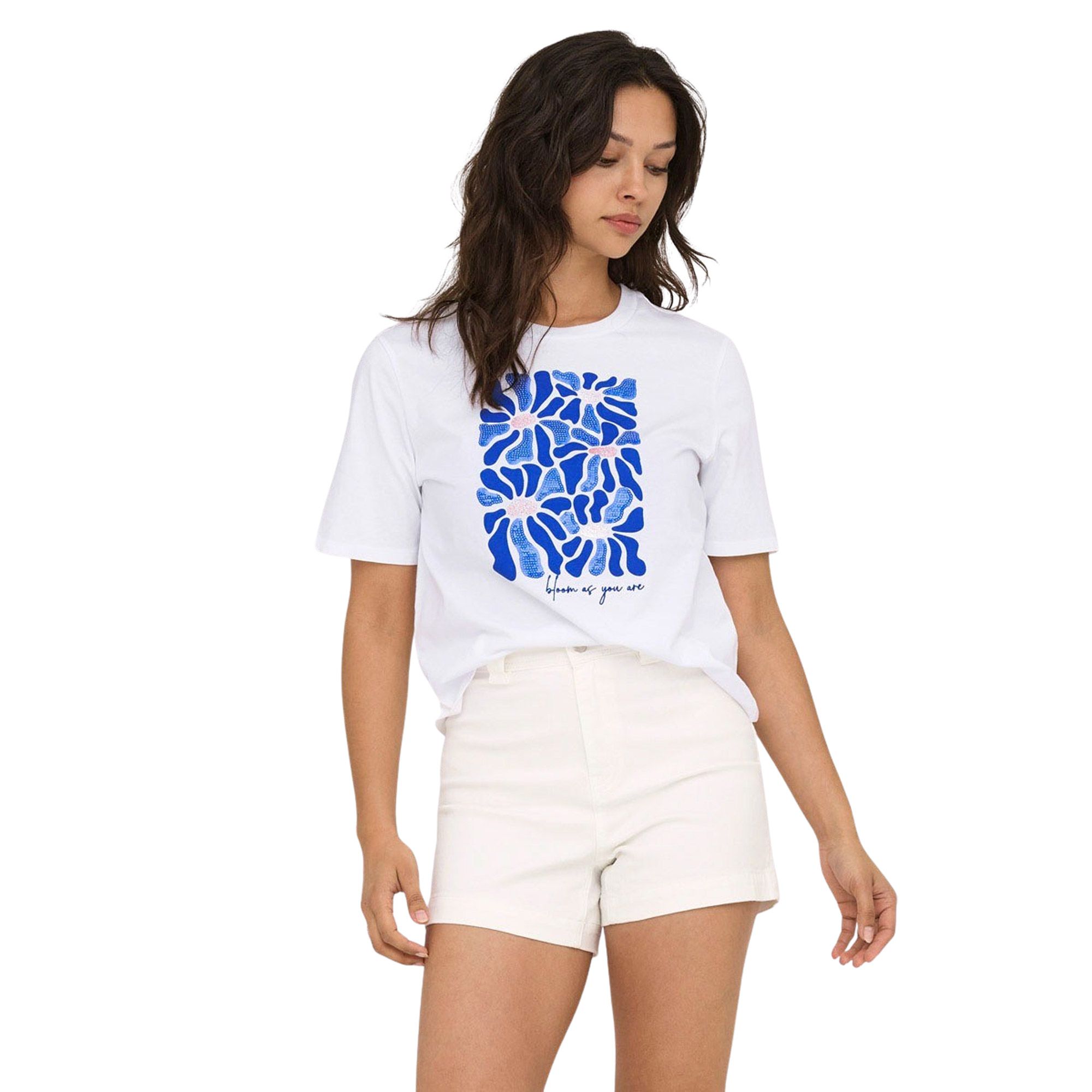 Only Rita Flower Top Shirt Dames