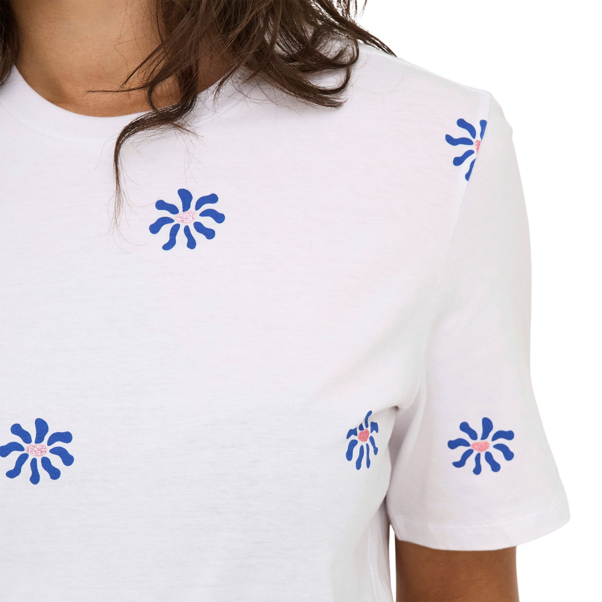 T-shirt Only Rita Flower Top Femmes