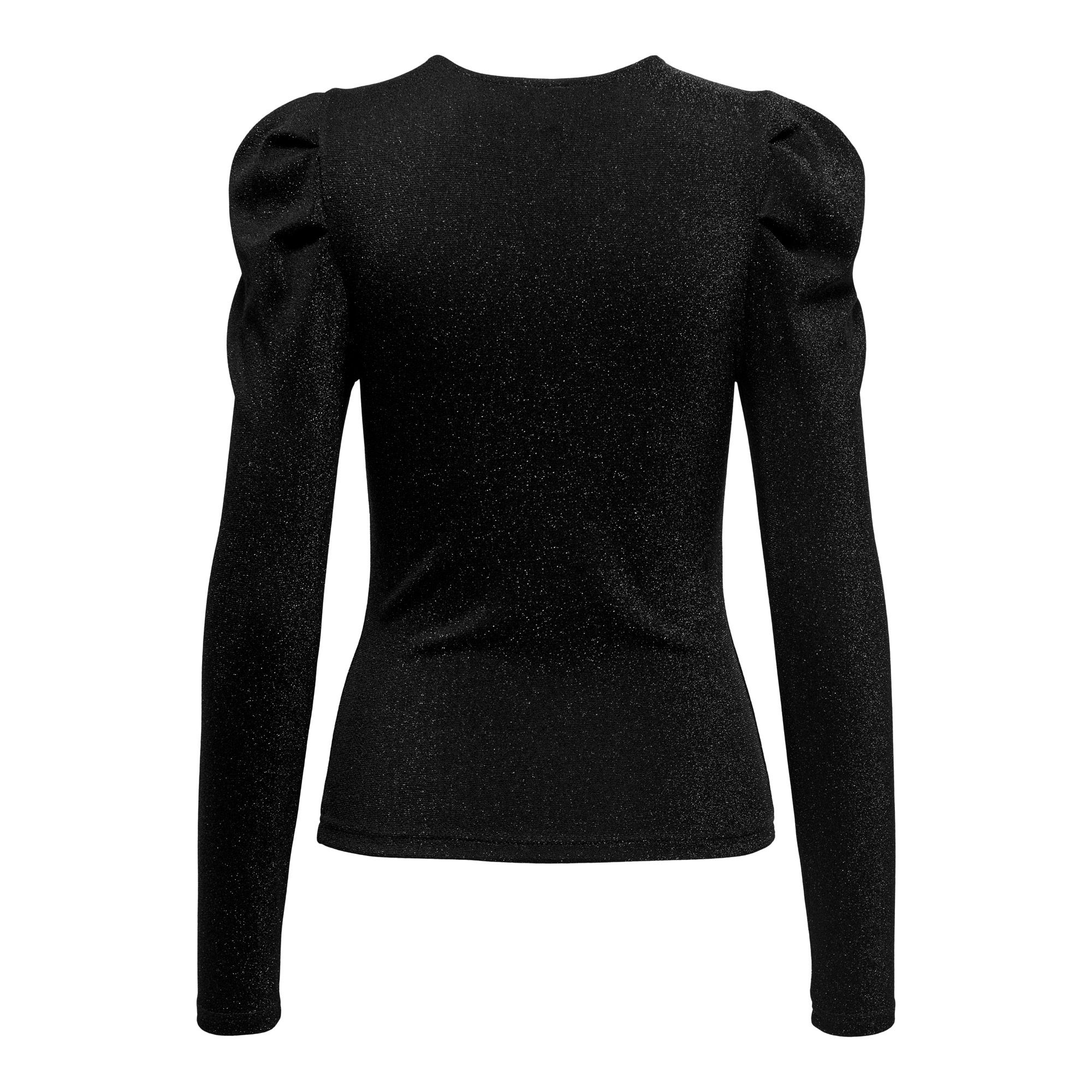 Only Rich Glitter Puff Top Dames