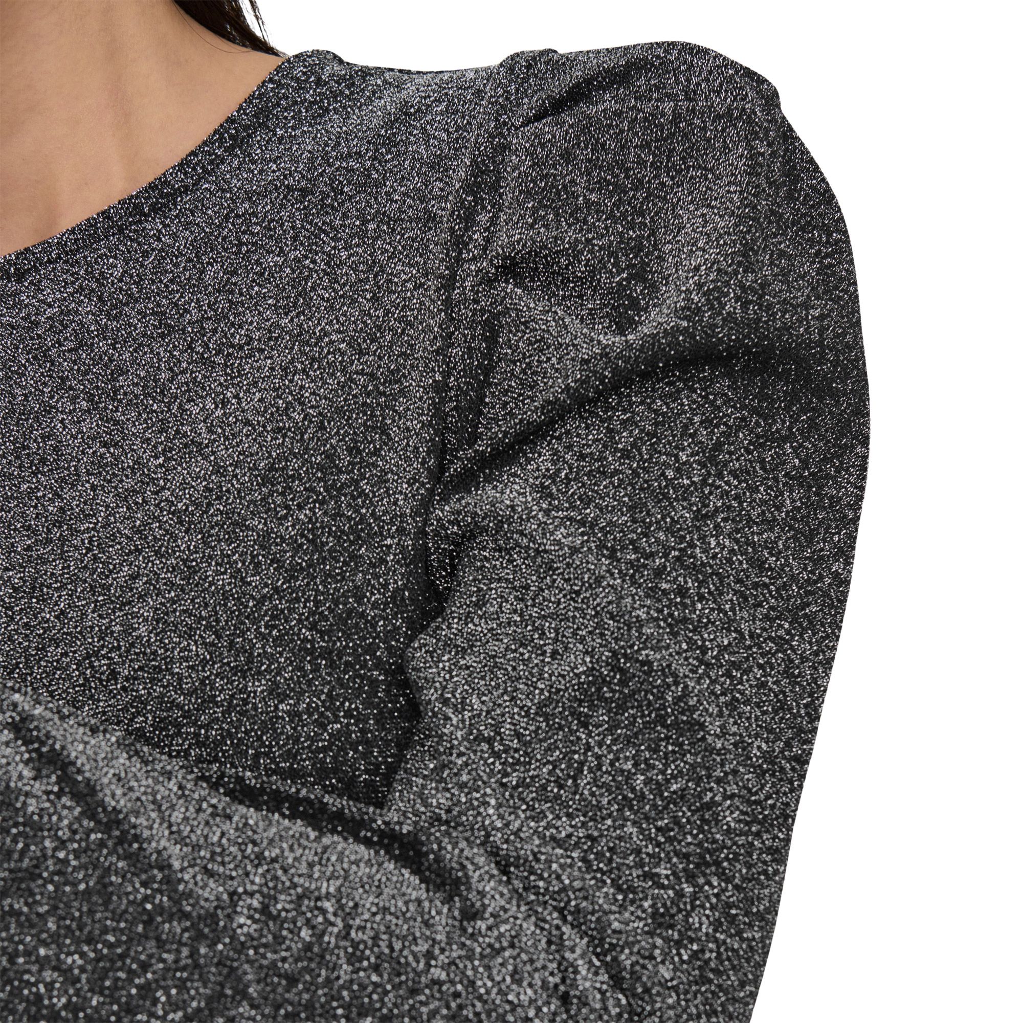 Only Rich Glitter Puff Top Dames