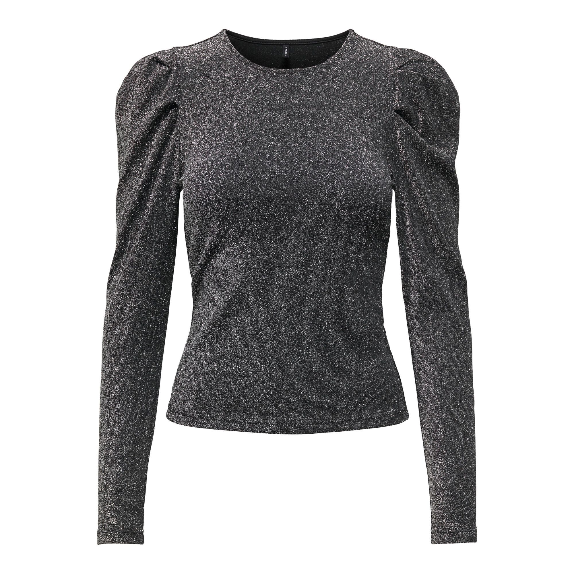 Only Rich Glitter Puff Top Dames