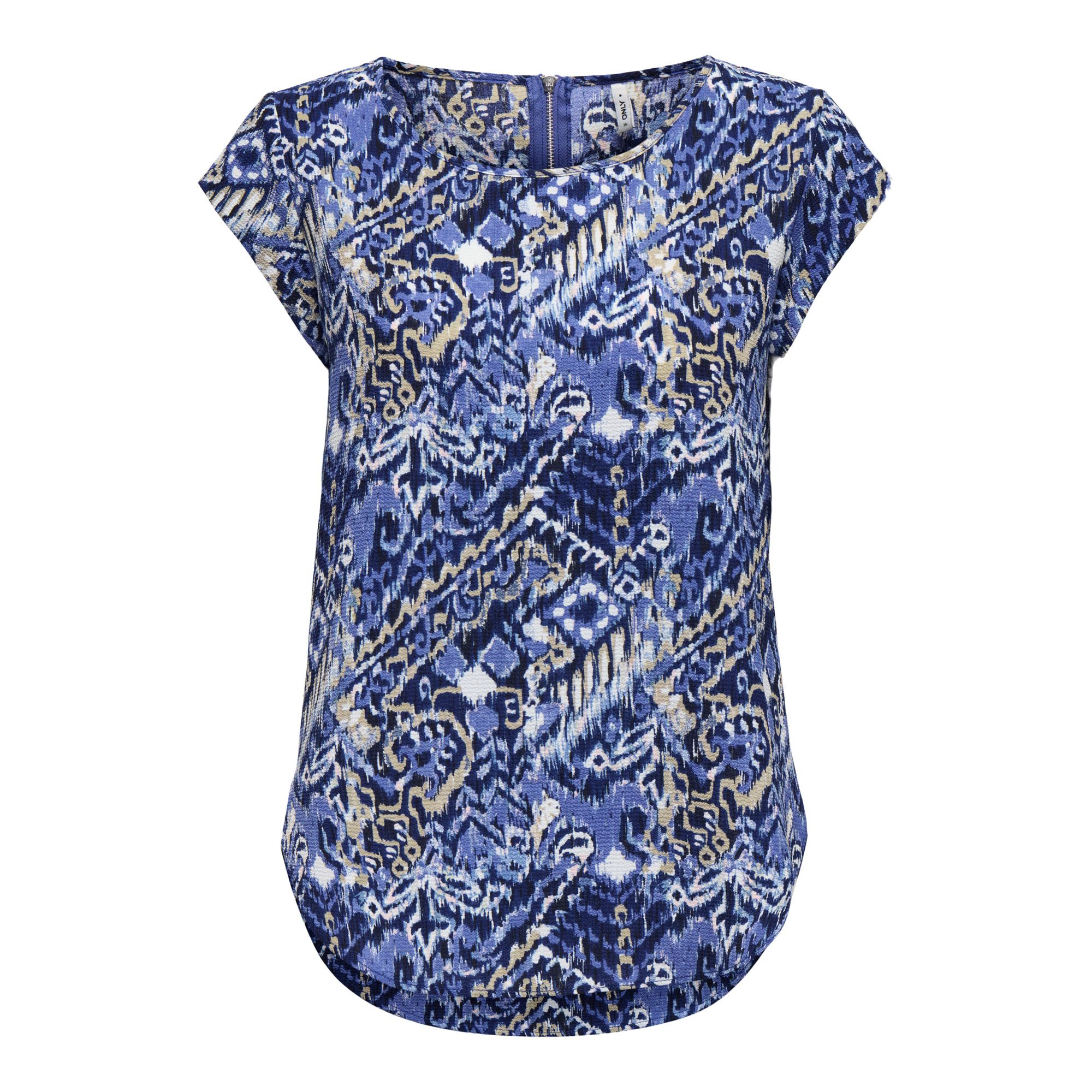 Only Vic S/S AOP Top Dames