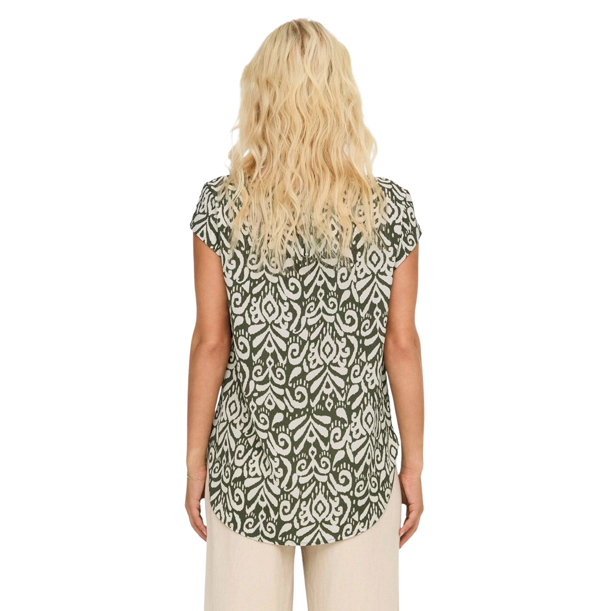Top Only Vic S/S AOP Femmes