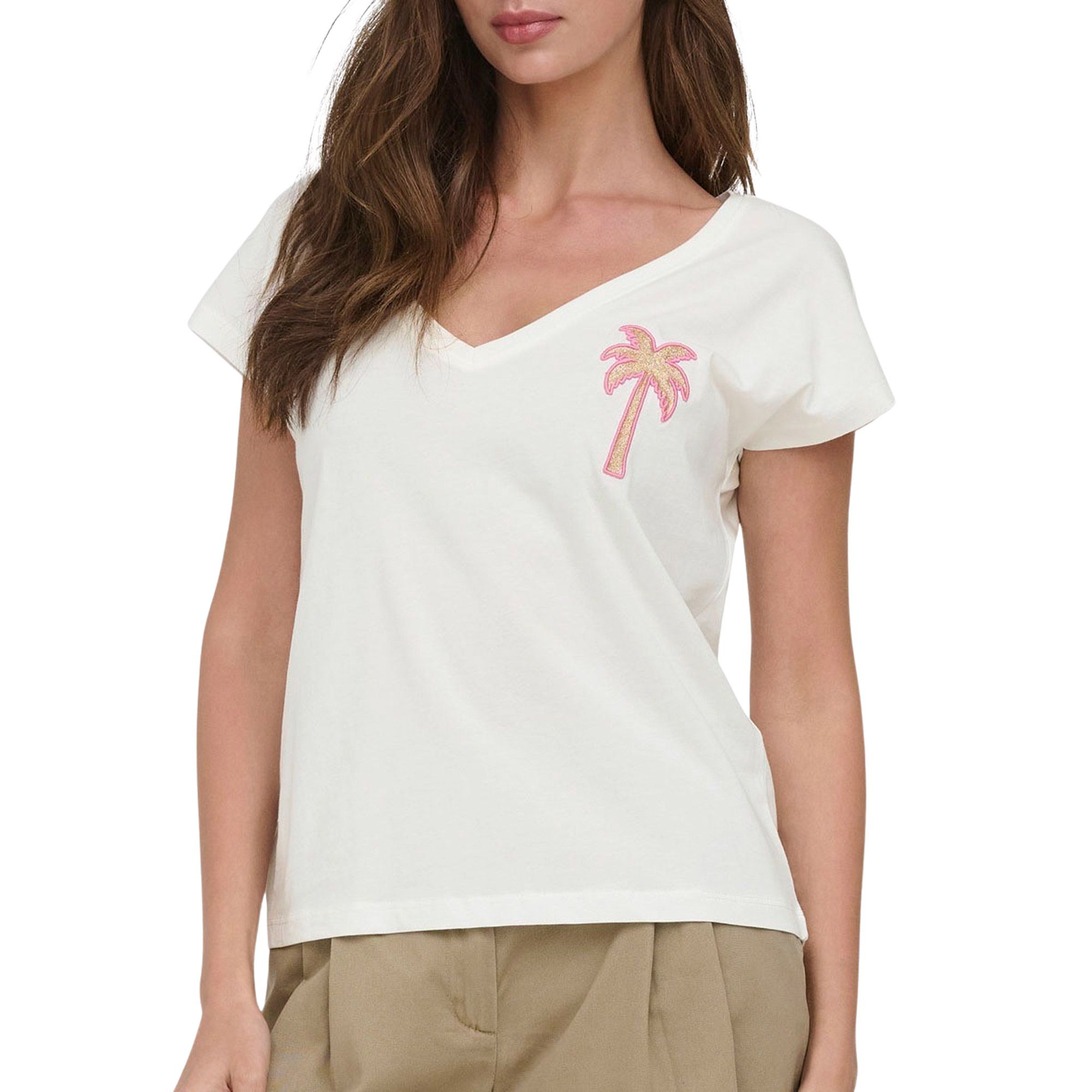 Only Melda V-Neck Shirt Dames