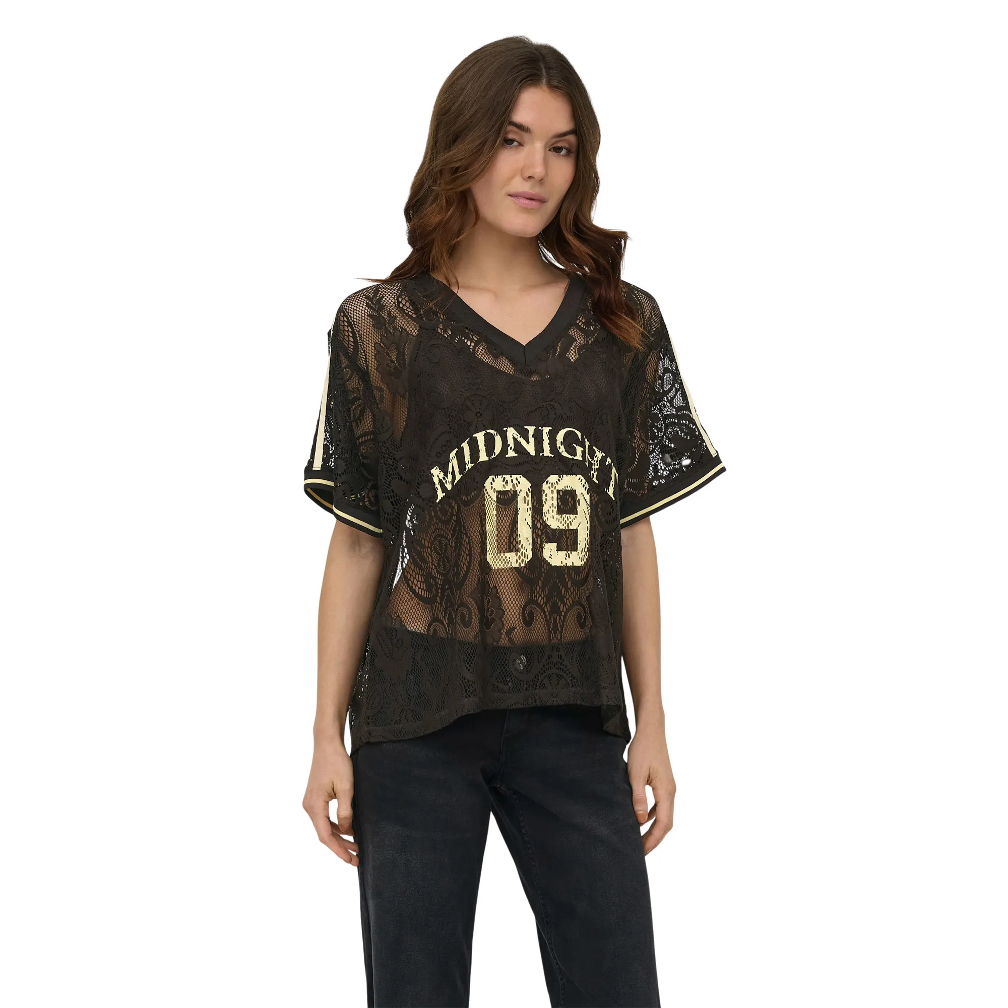 Only Jules V-Neck Shirt Dames
