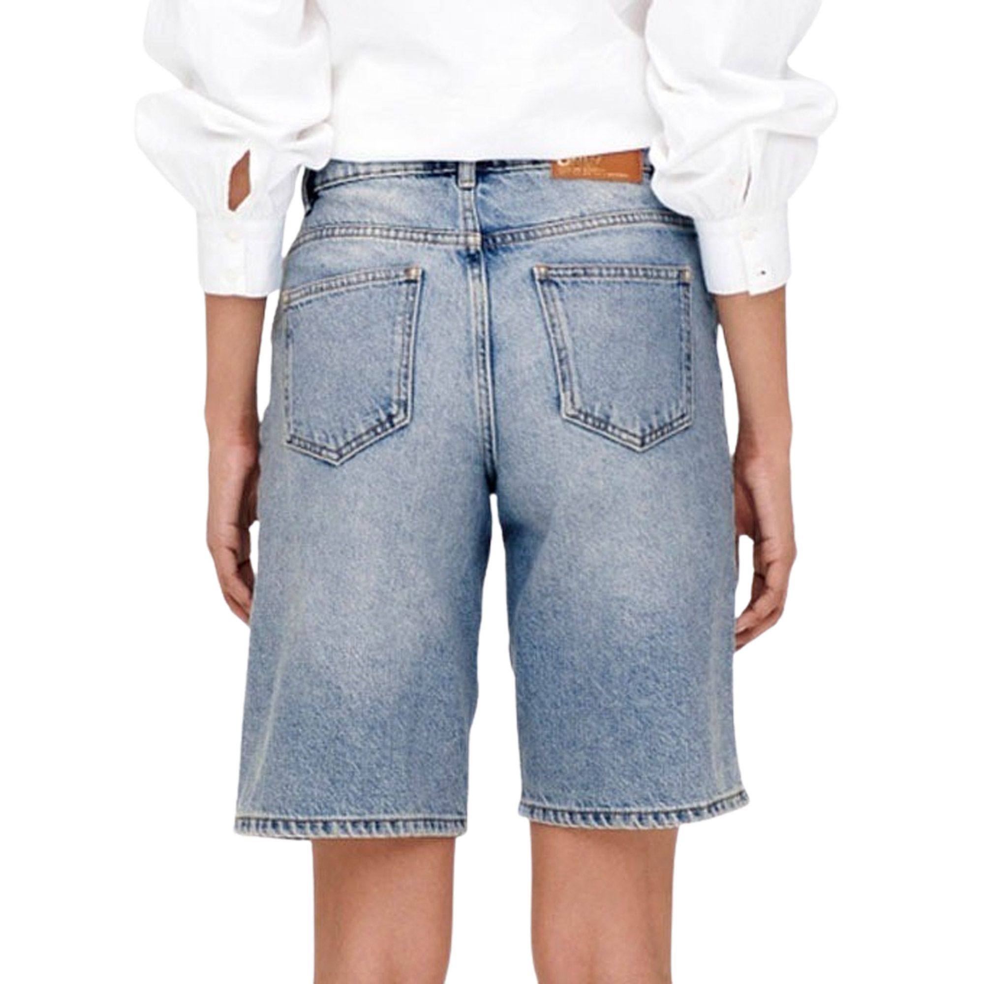 Only Sonny Wide Denim Short Dames