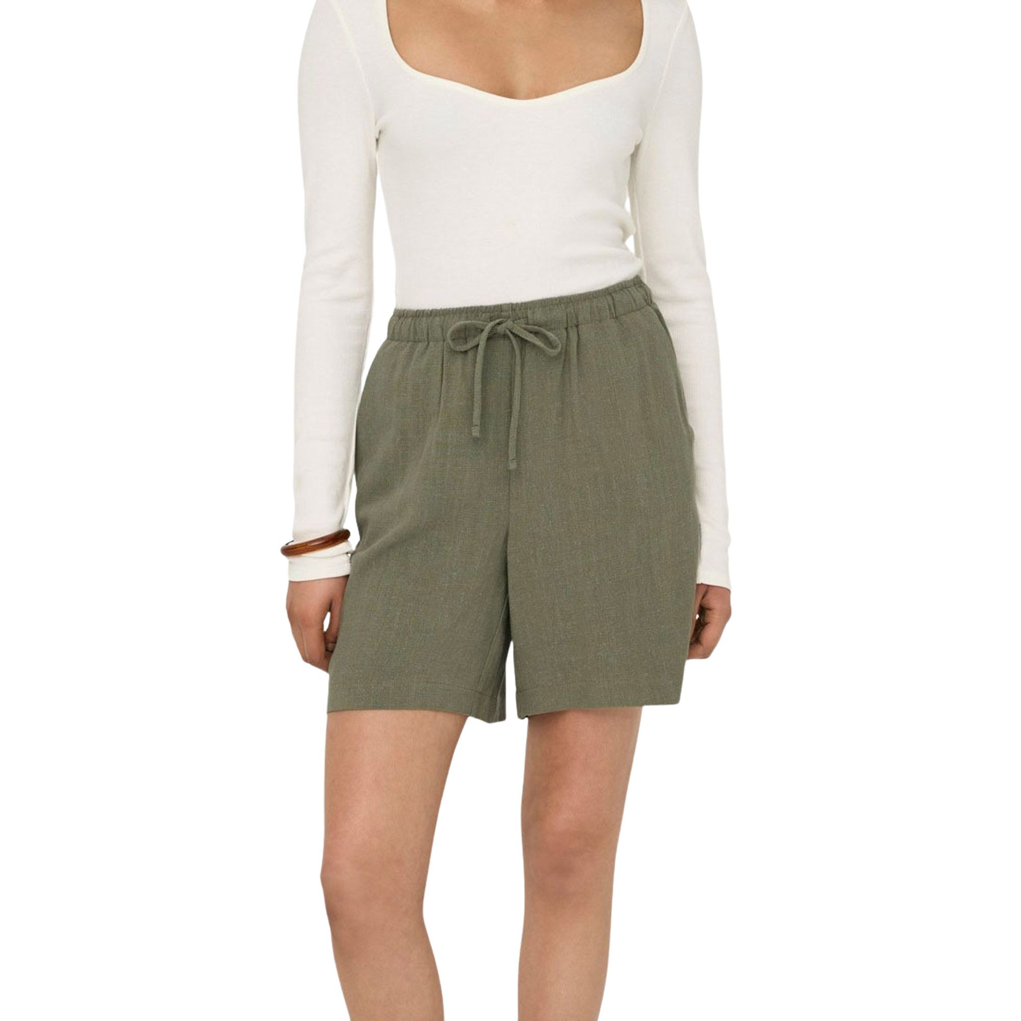 Only Siesta Linnen Short Dames