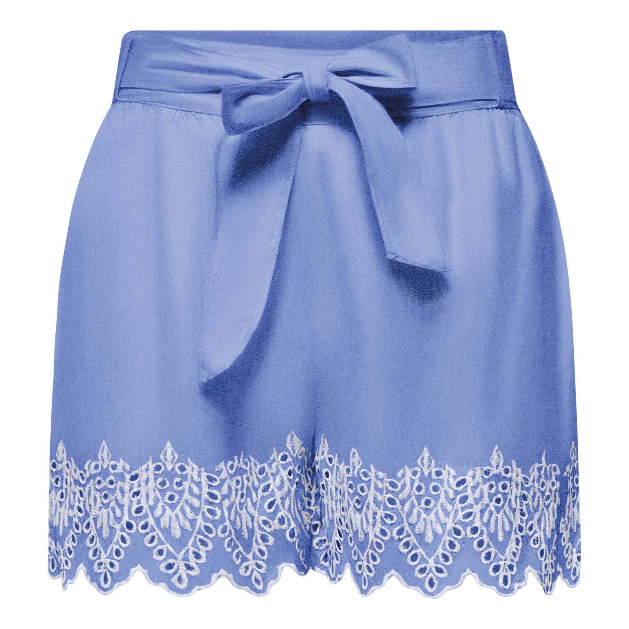 Only Tulum Embossed Loose Belt Woven Short Dames