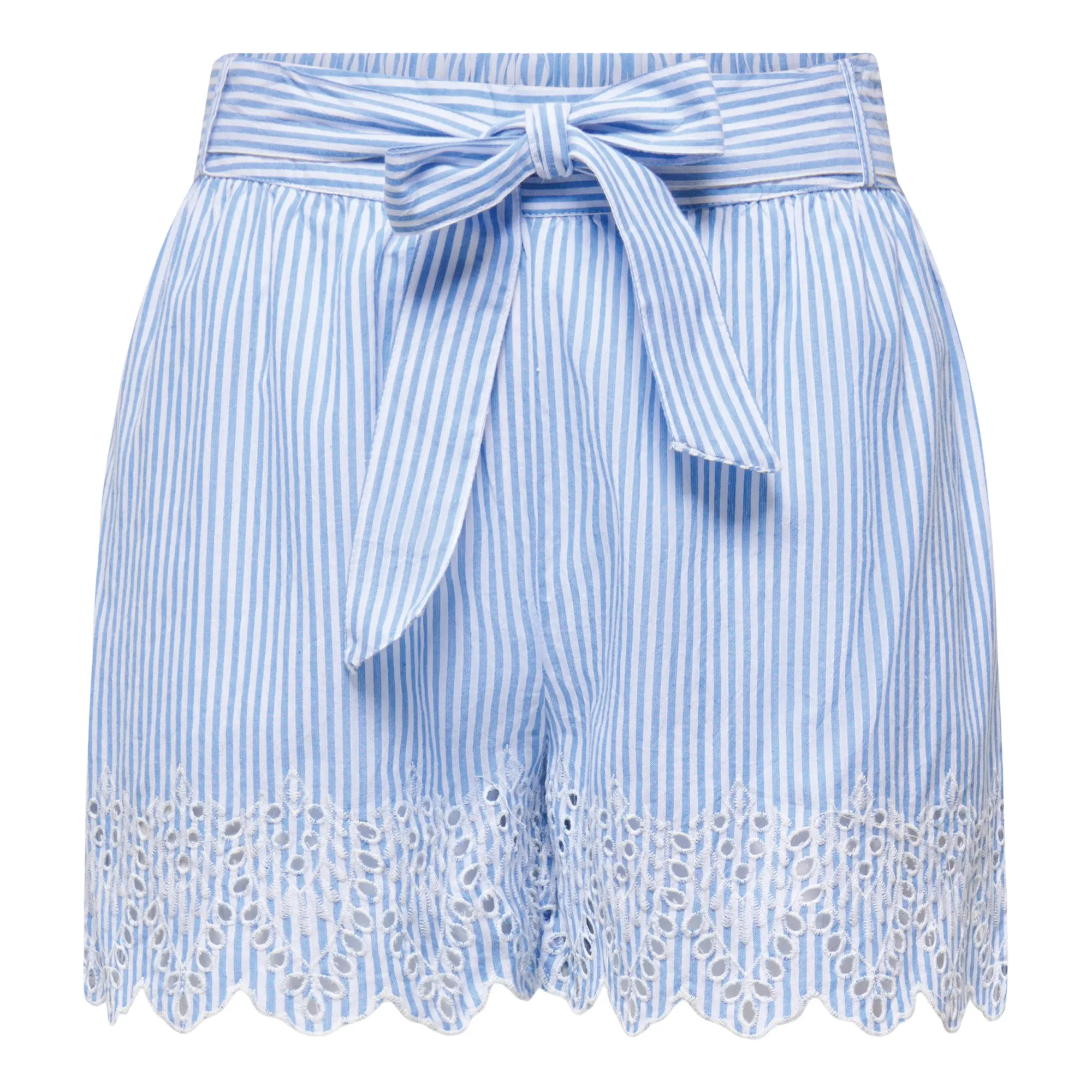 Only Tulum Embossed Loose Belt Woven Short Dames