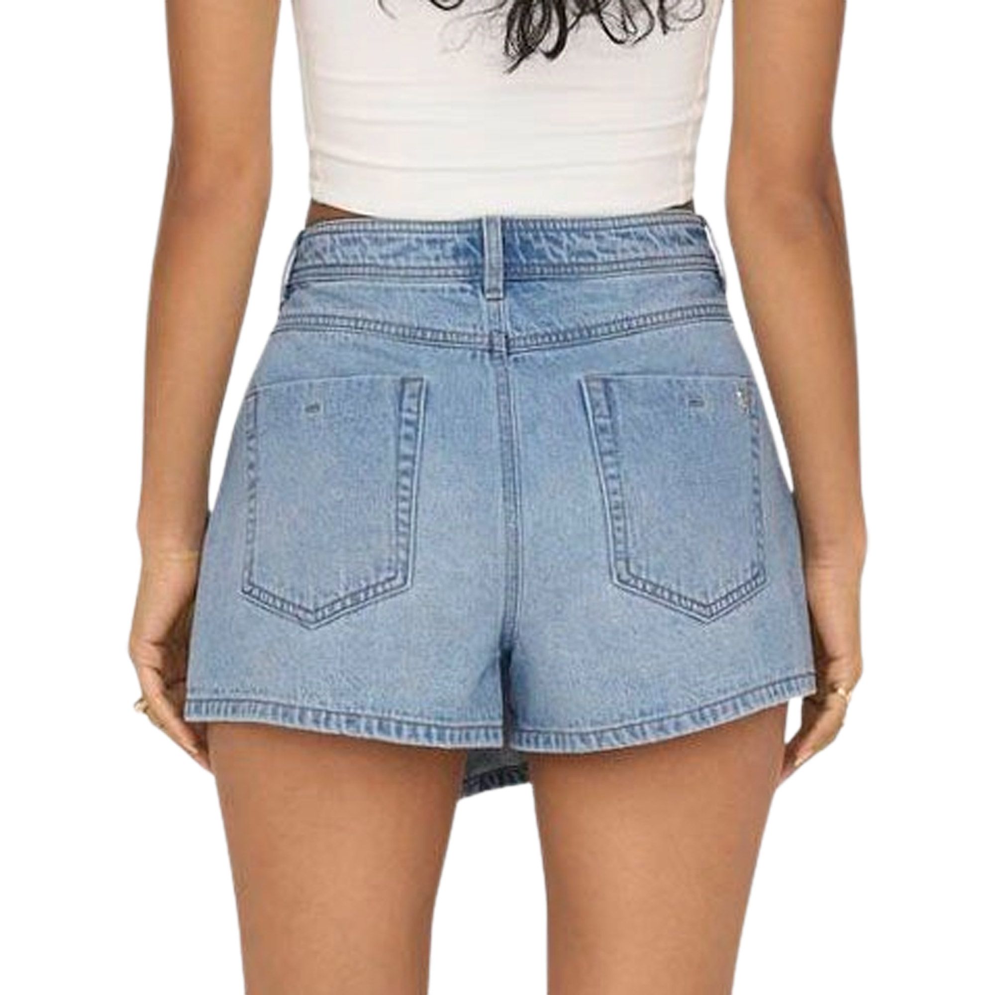 Only Lesly Denim Wrap Skort Dames