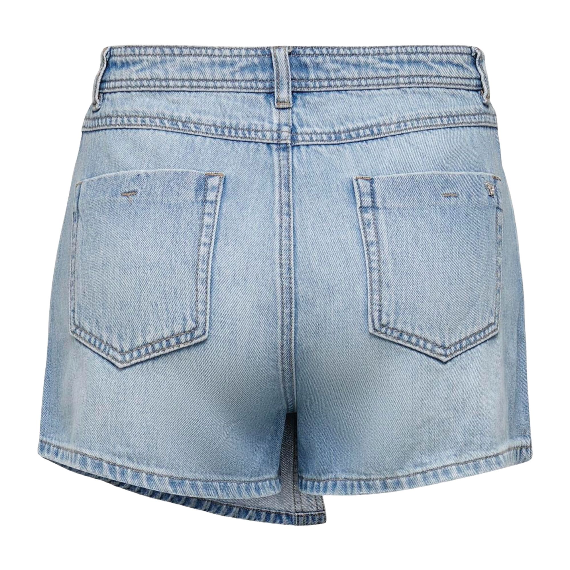 Only Lesly Denim Wrap Skort Dames