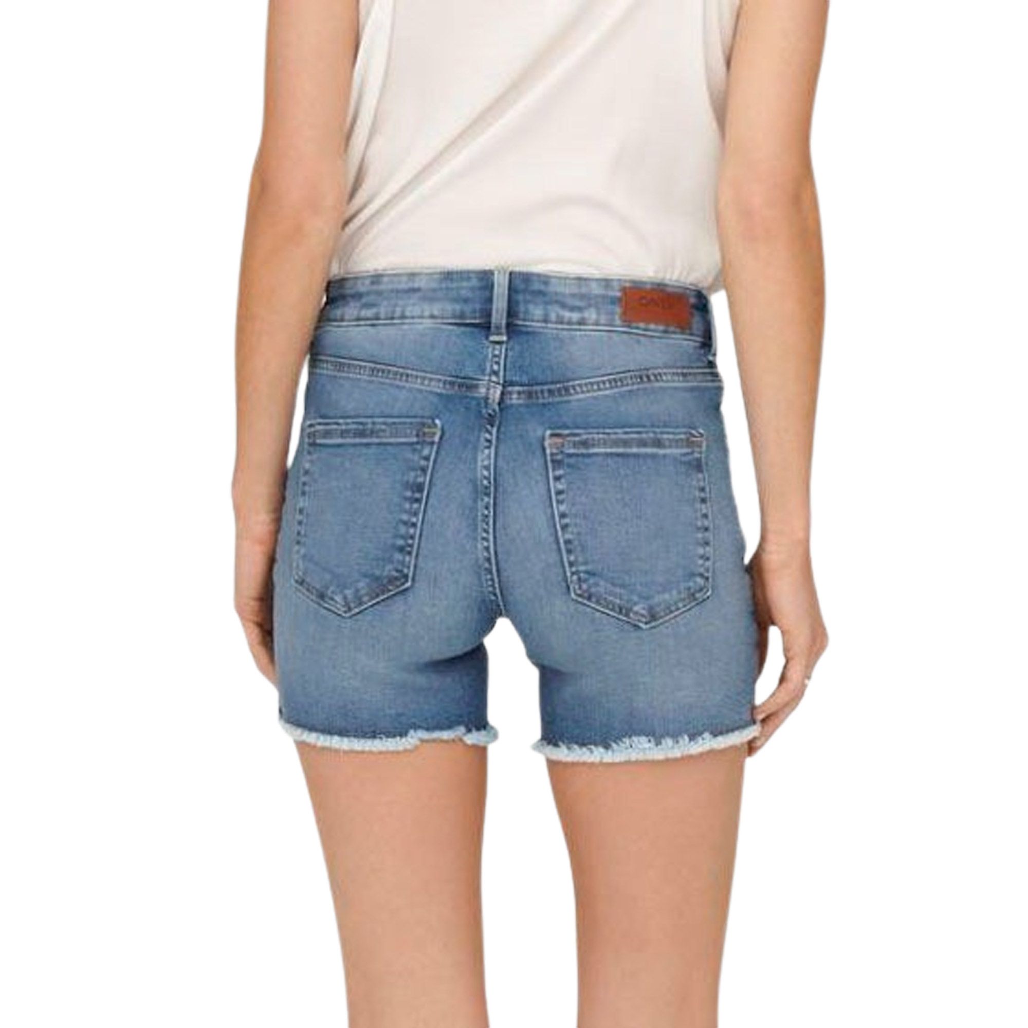 Only Blush Denim Short Dames