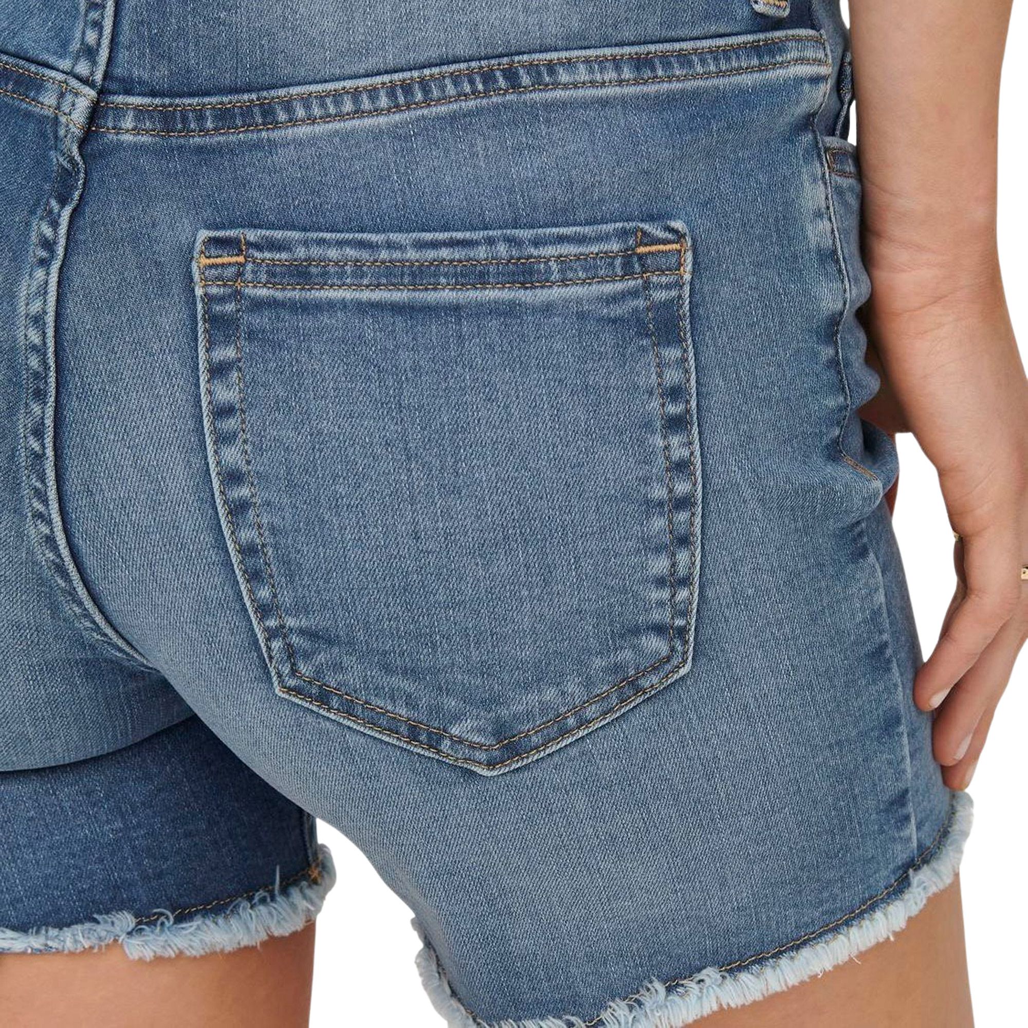 Only Blush Denim Short Dames