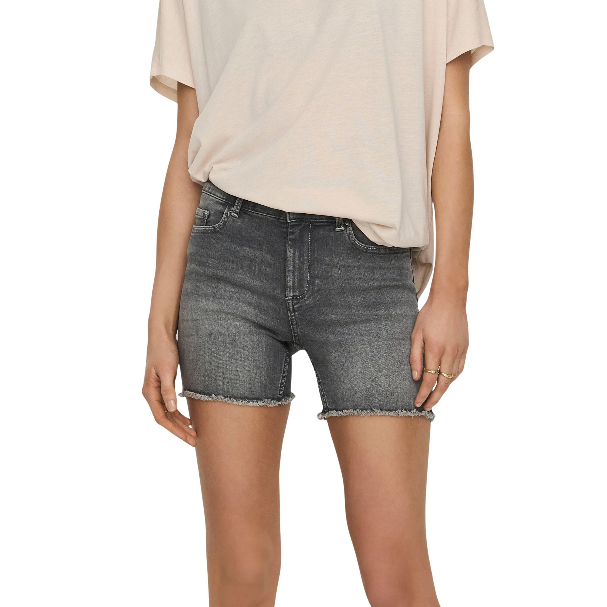 Seulement Short en Denim Blush pour Femmes