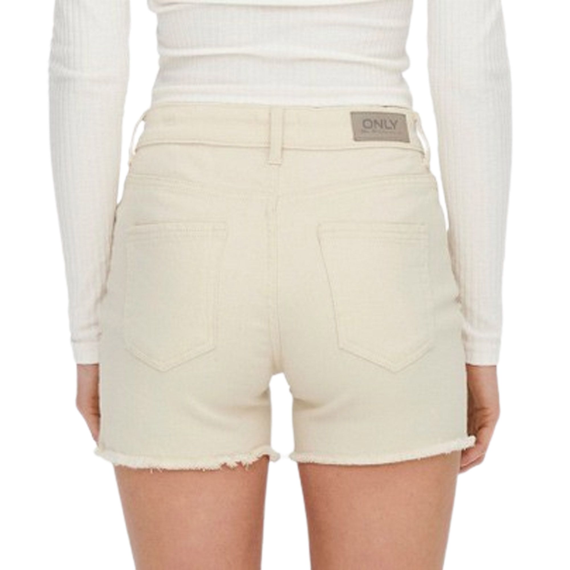 Only Blush Denim Short Dames