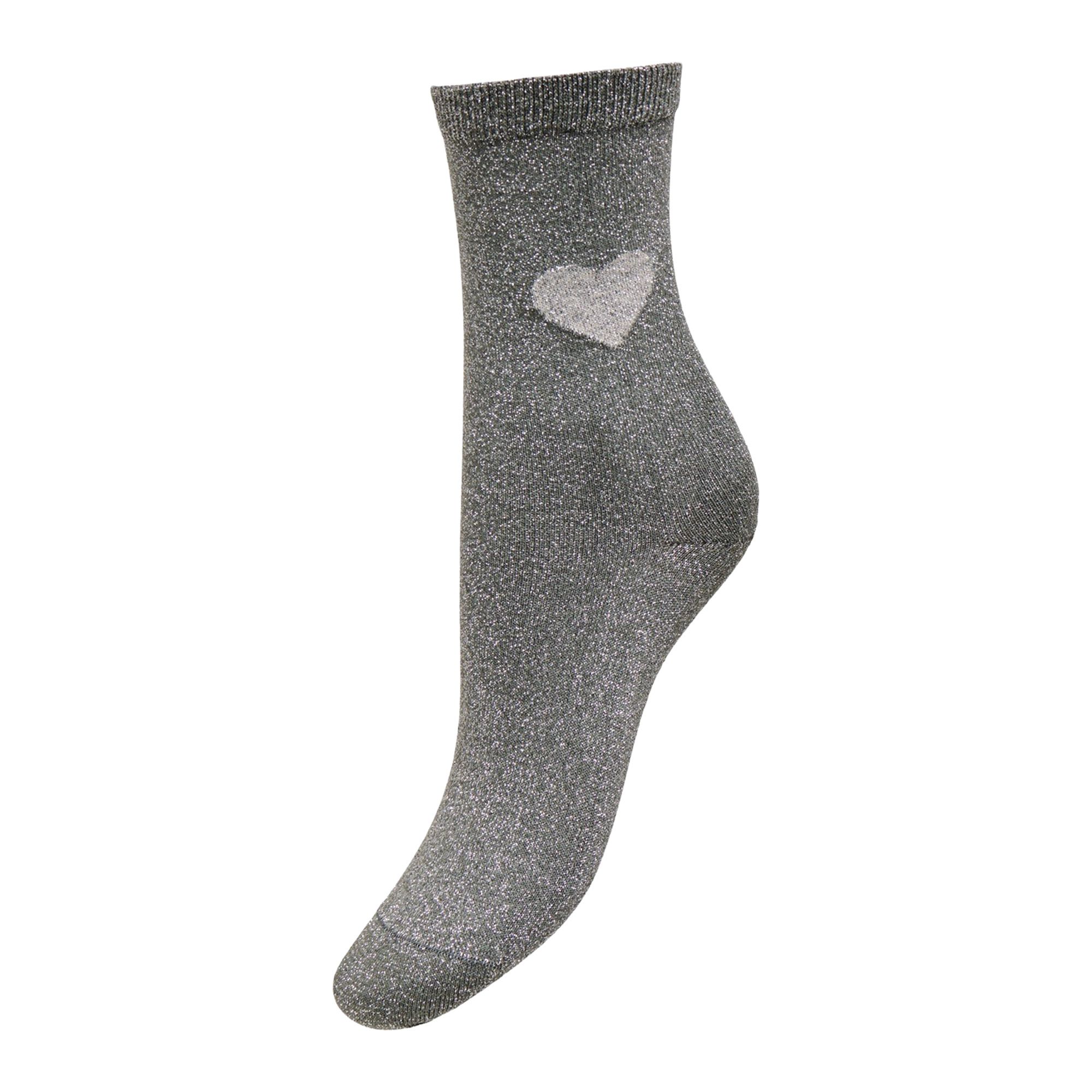 Only Norma Glitter Heart Sokken Dames