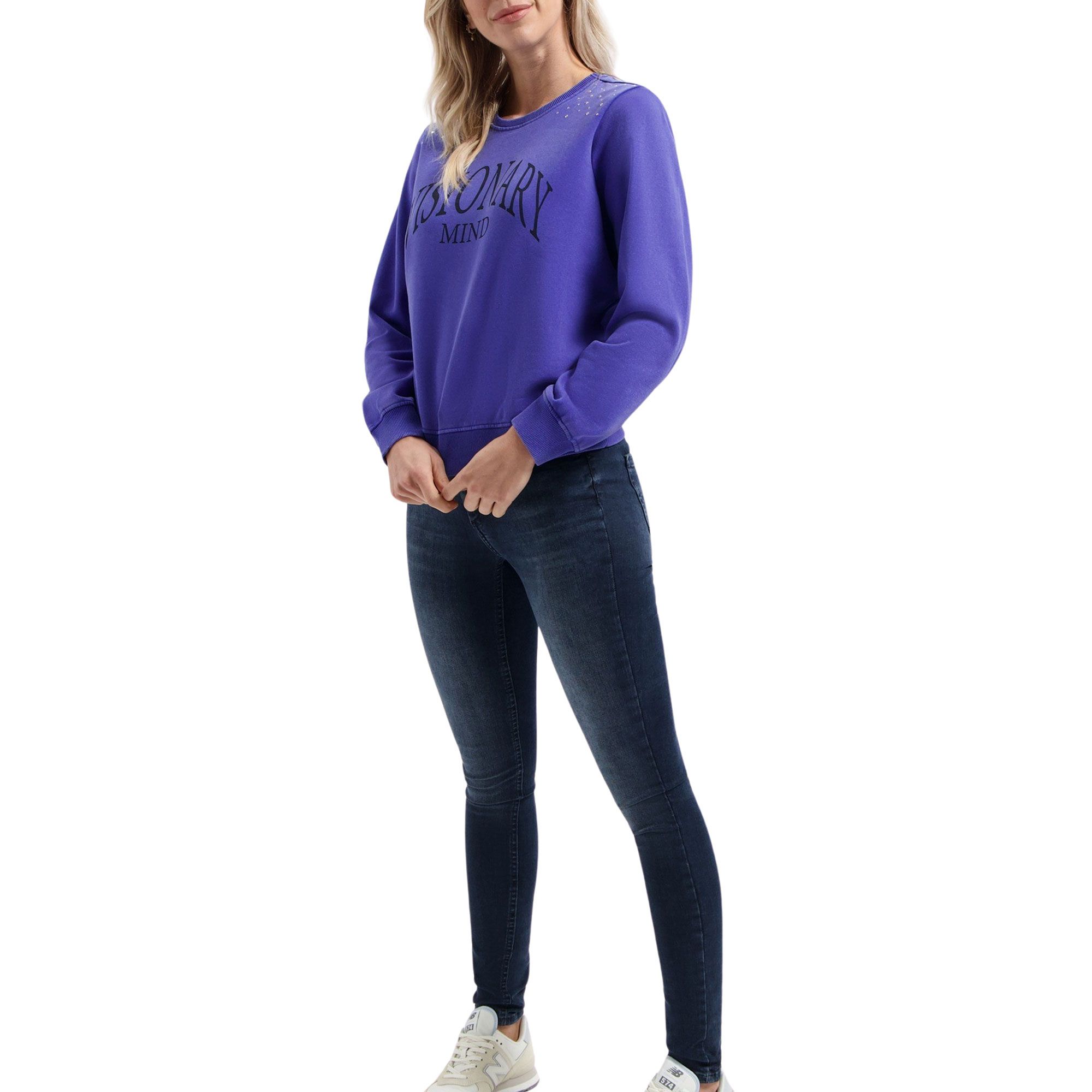 Only Candie Rhinestones Sweater Dames