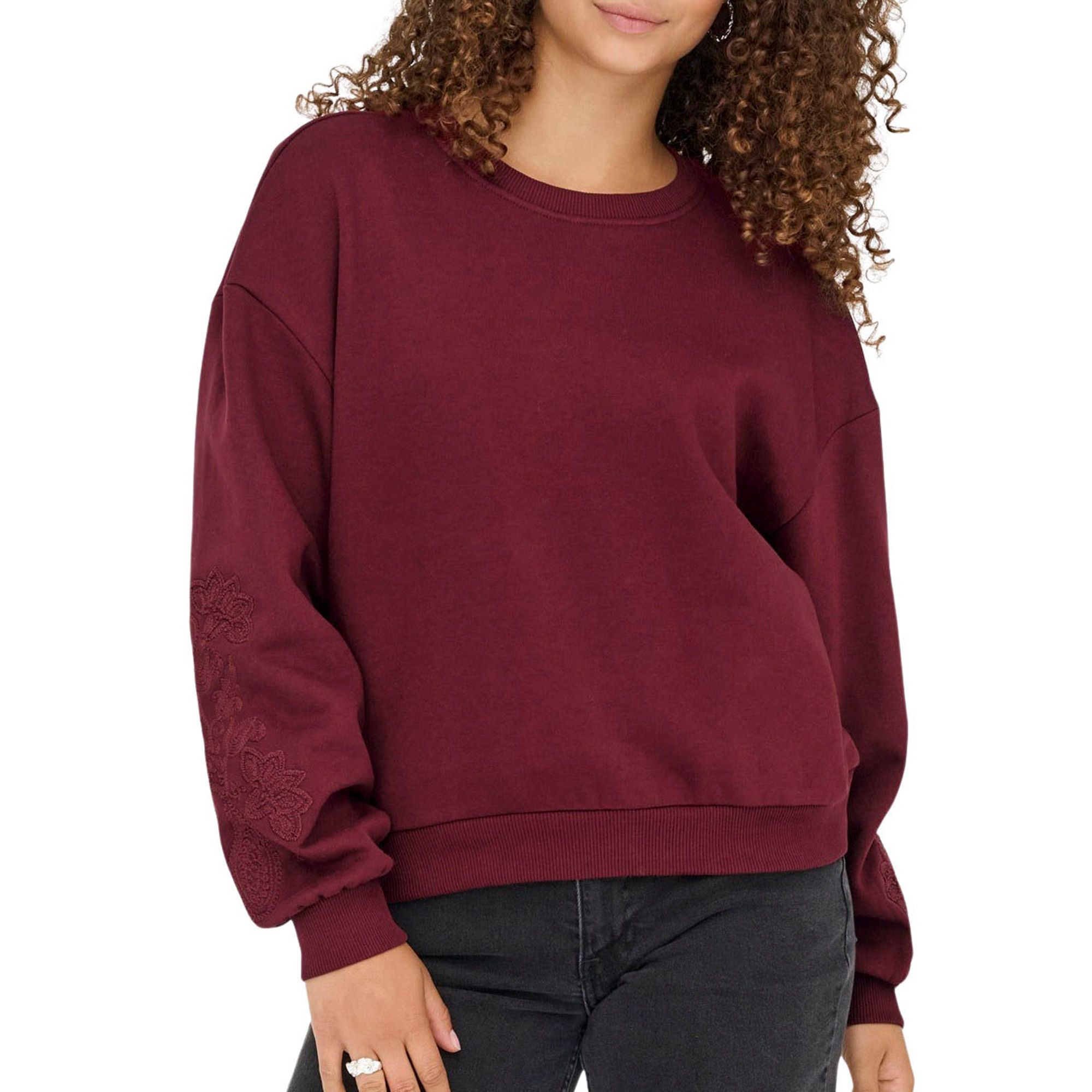 Only Brooklyn Embroidery Box Sweater Dames