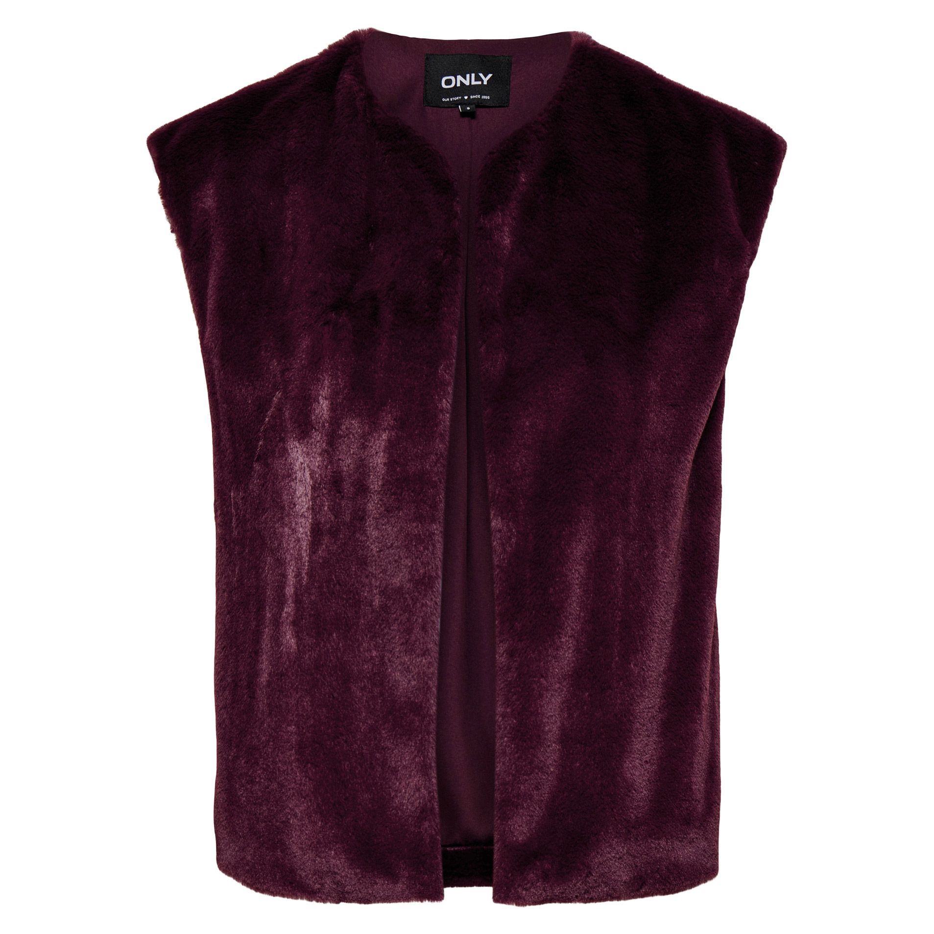 Only Dana Faux Fur Gilet Dames