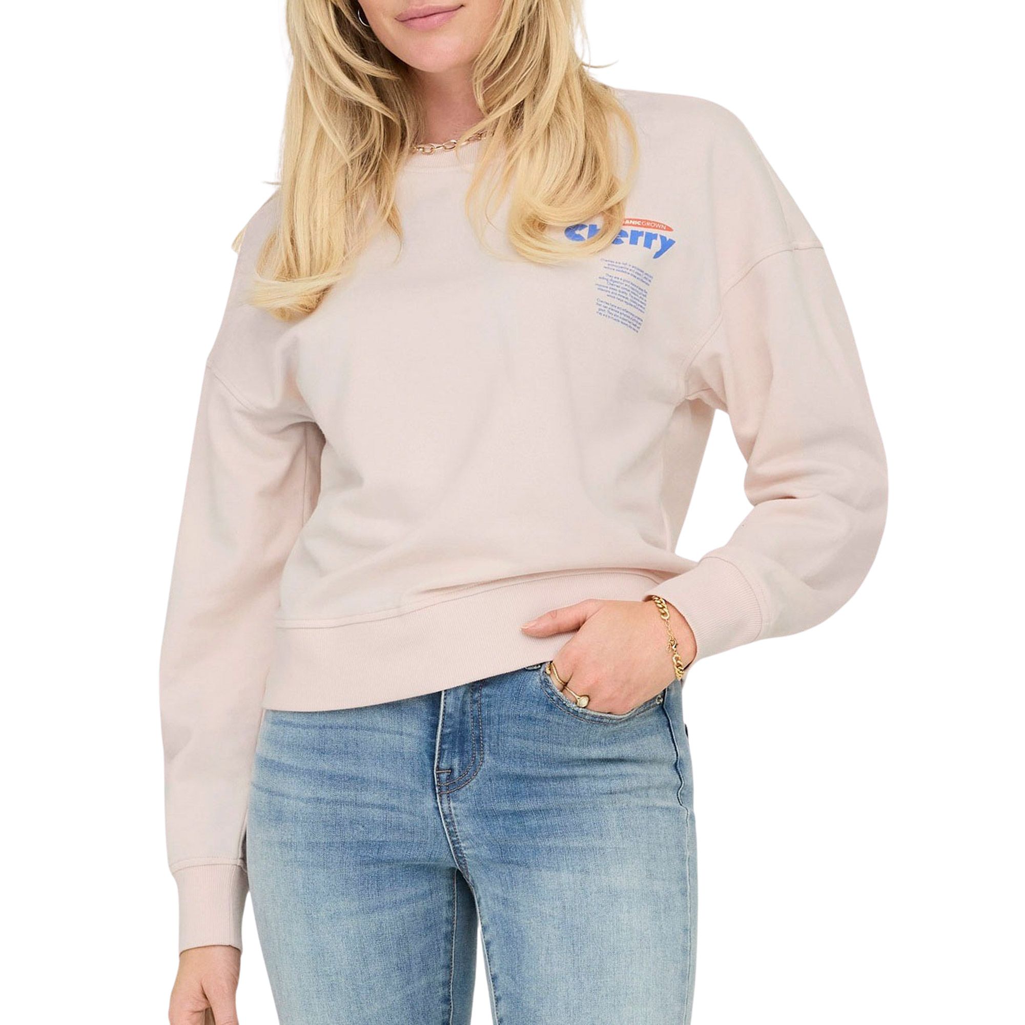 Only Philea Fruit Sweater Dames | PlutoSport