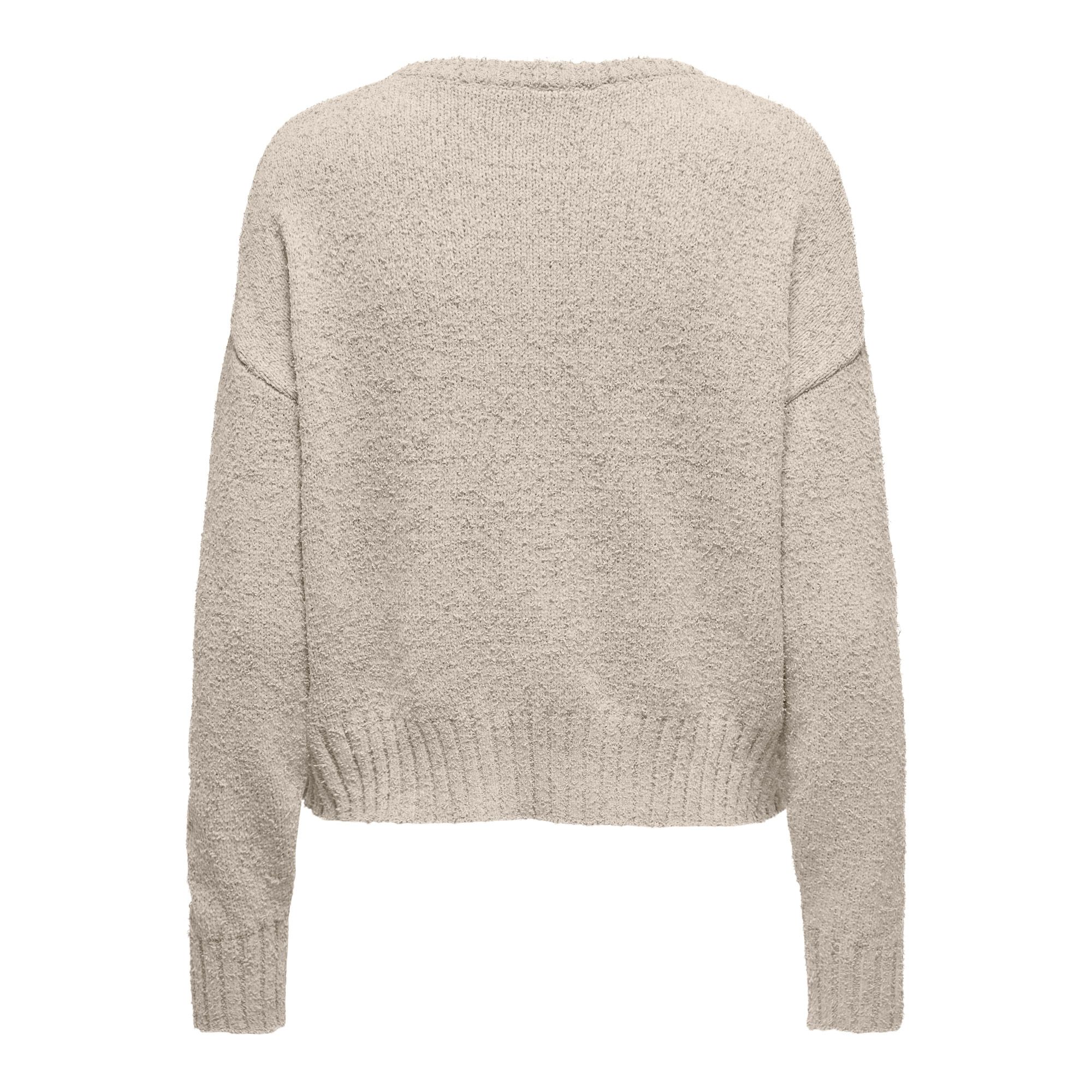 Only Teresa Life Crew Loose Knitted Sweater Dames