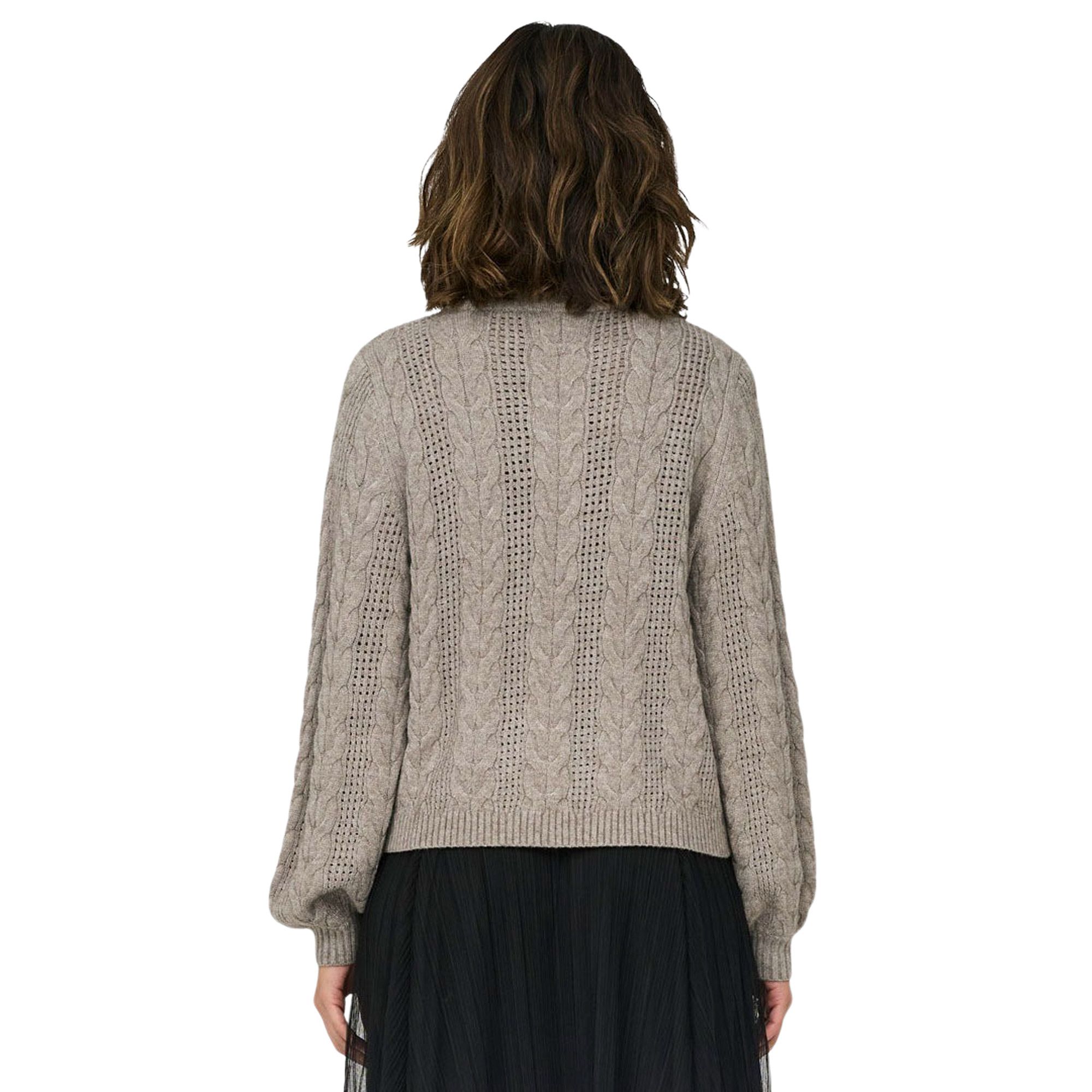 Only Rubina LS Cable Knit Trui Dames 