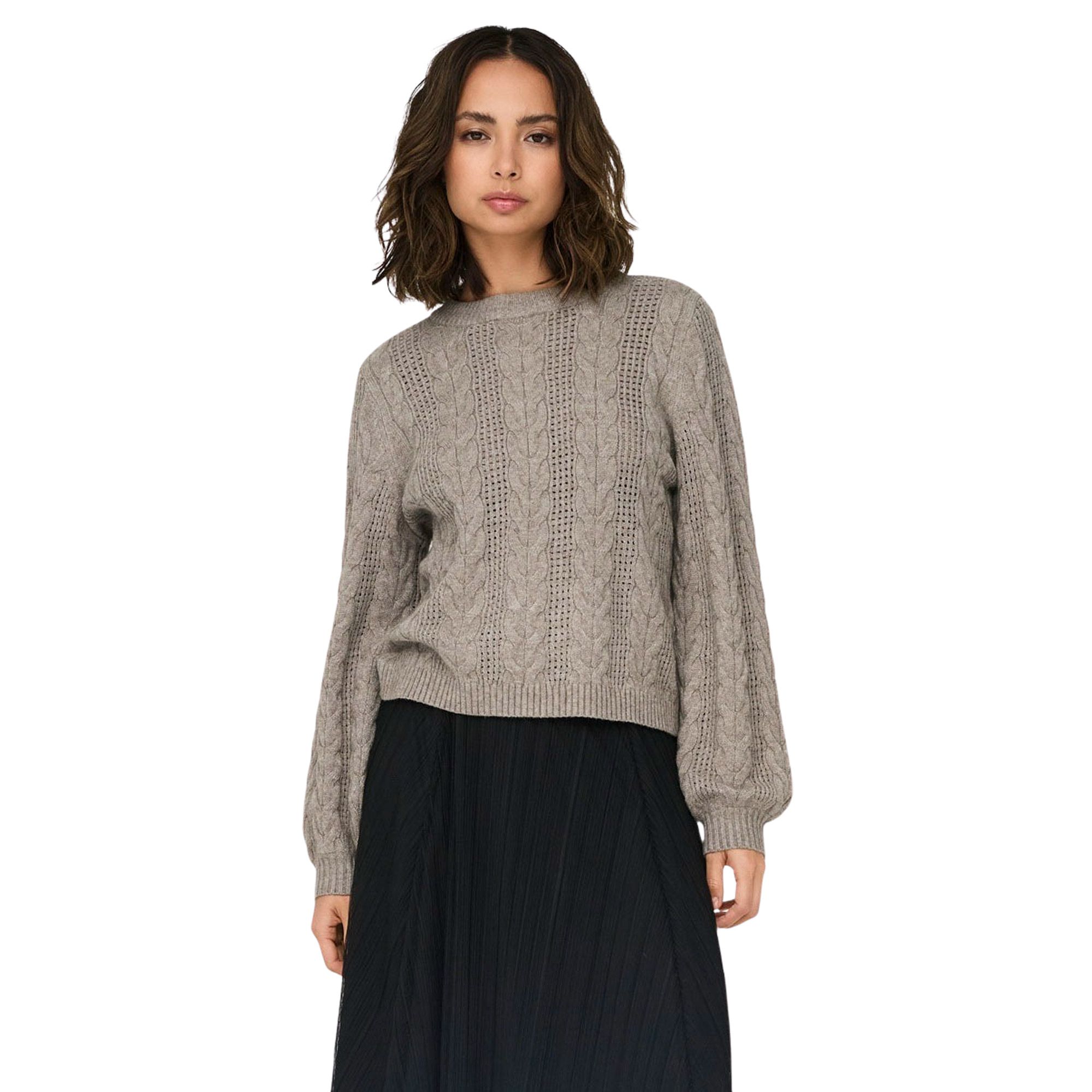 Only Rubina LS Cable Knit Trui Dames 